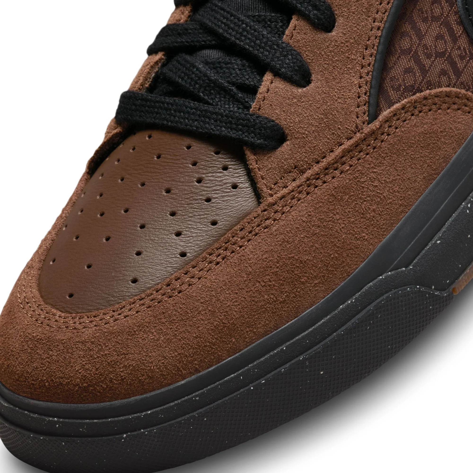 Nike SB Mens React Leo Shoes 'Cacao' - Image 4