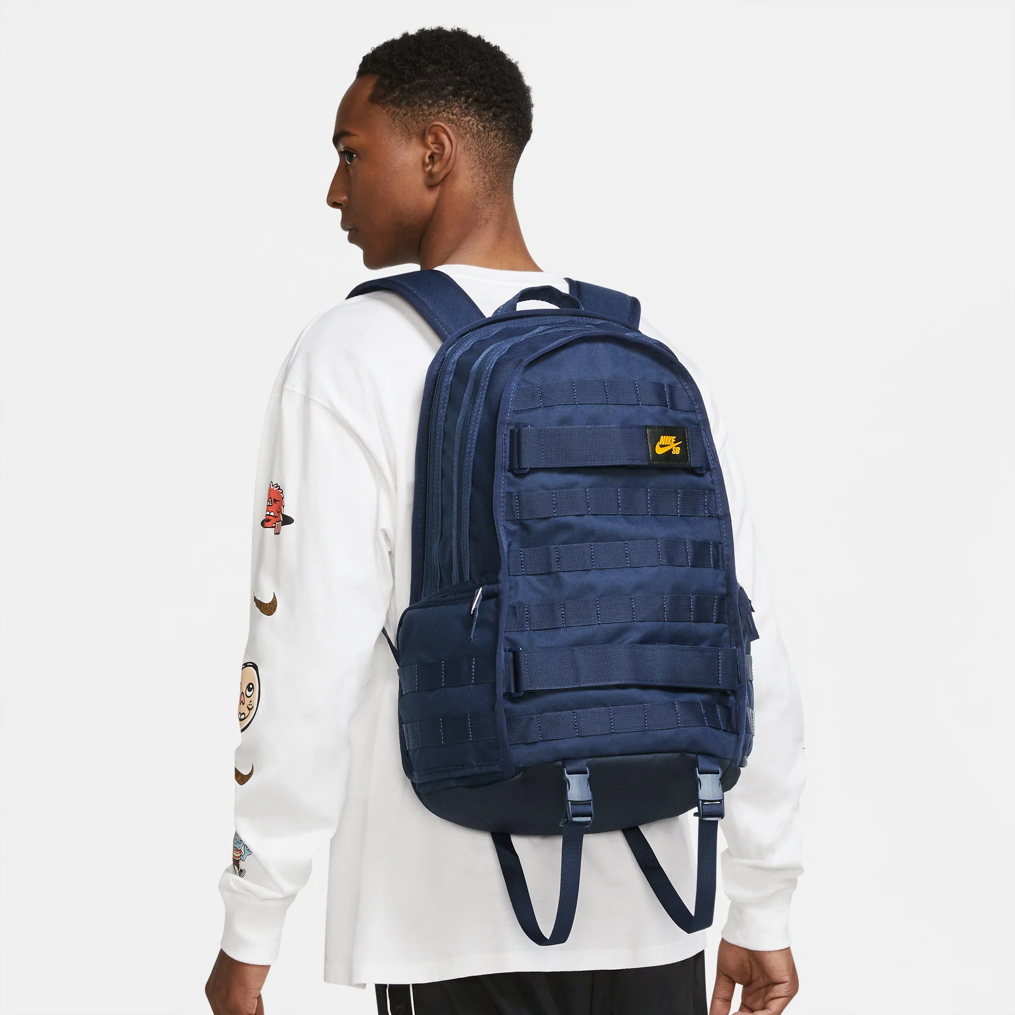 Nike SB Mens RPM Backpack Midnight Navy - Image 4