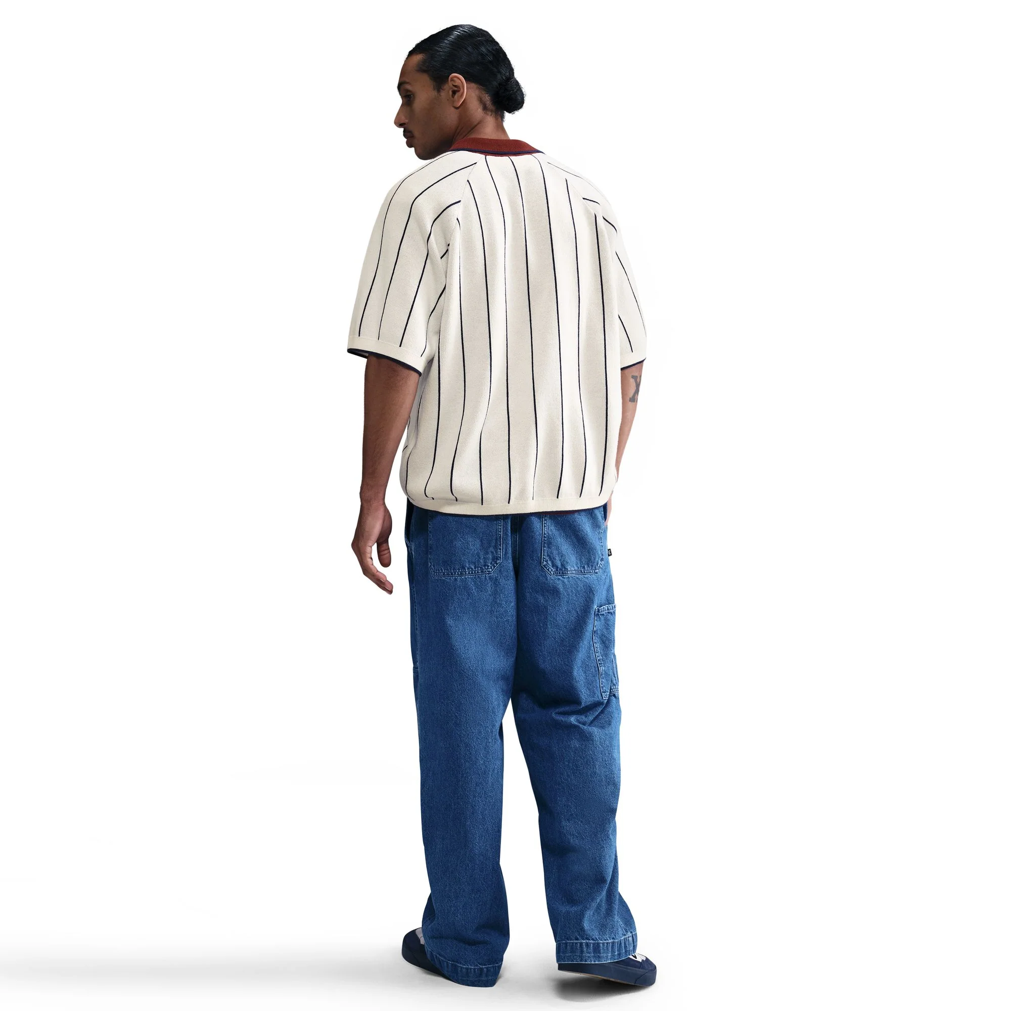Nike SB Mens Short-Sleeved Polo Skate Sweater - Image 4