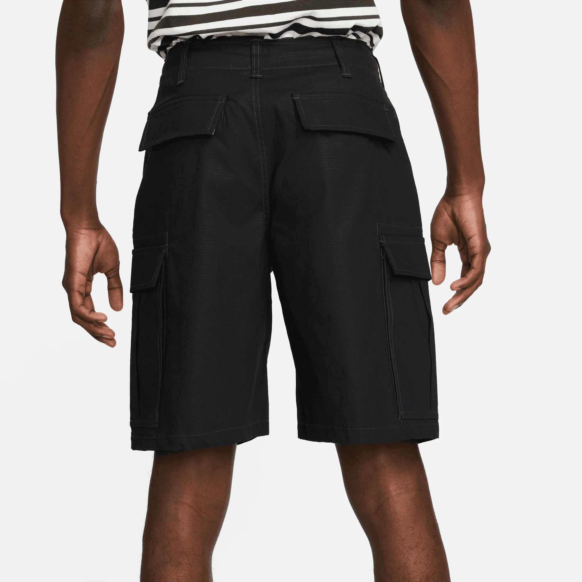 Nike SB Mens Skate Cargo Shorts Black - Image 3