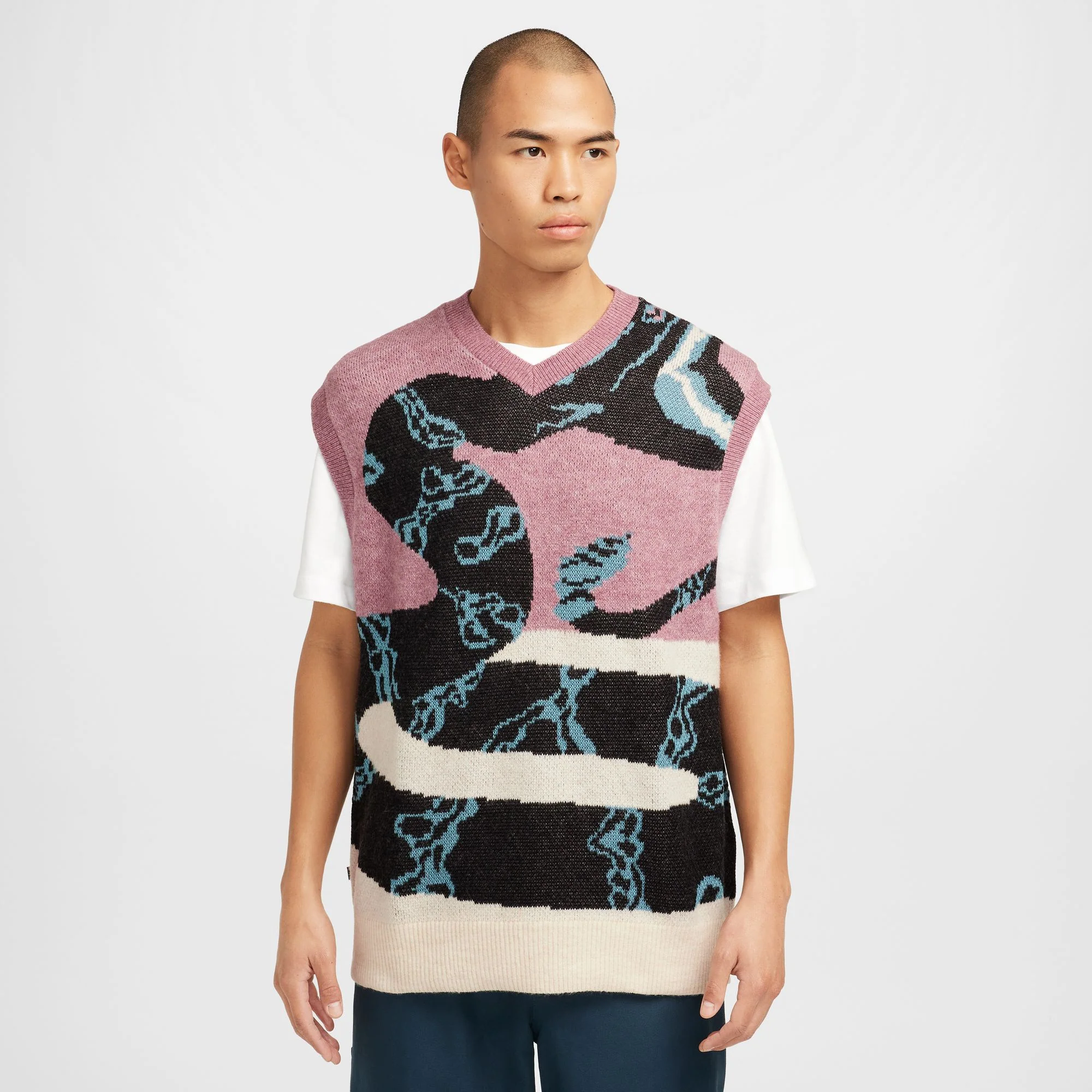 Nike SB Mens Sleeveless Sweater Vest - Image 2