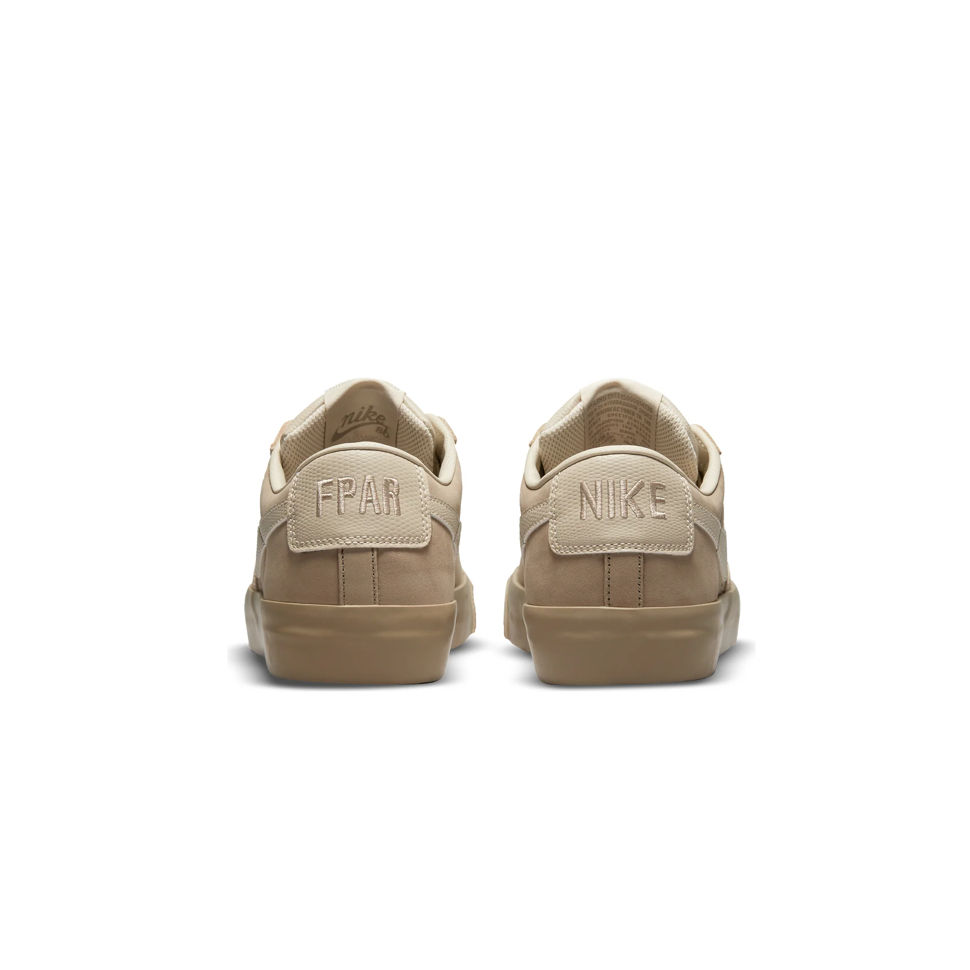 Nike SB Mens Zoom Blazer Low Shoes 'Khaki' - Image 3
