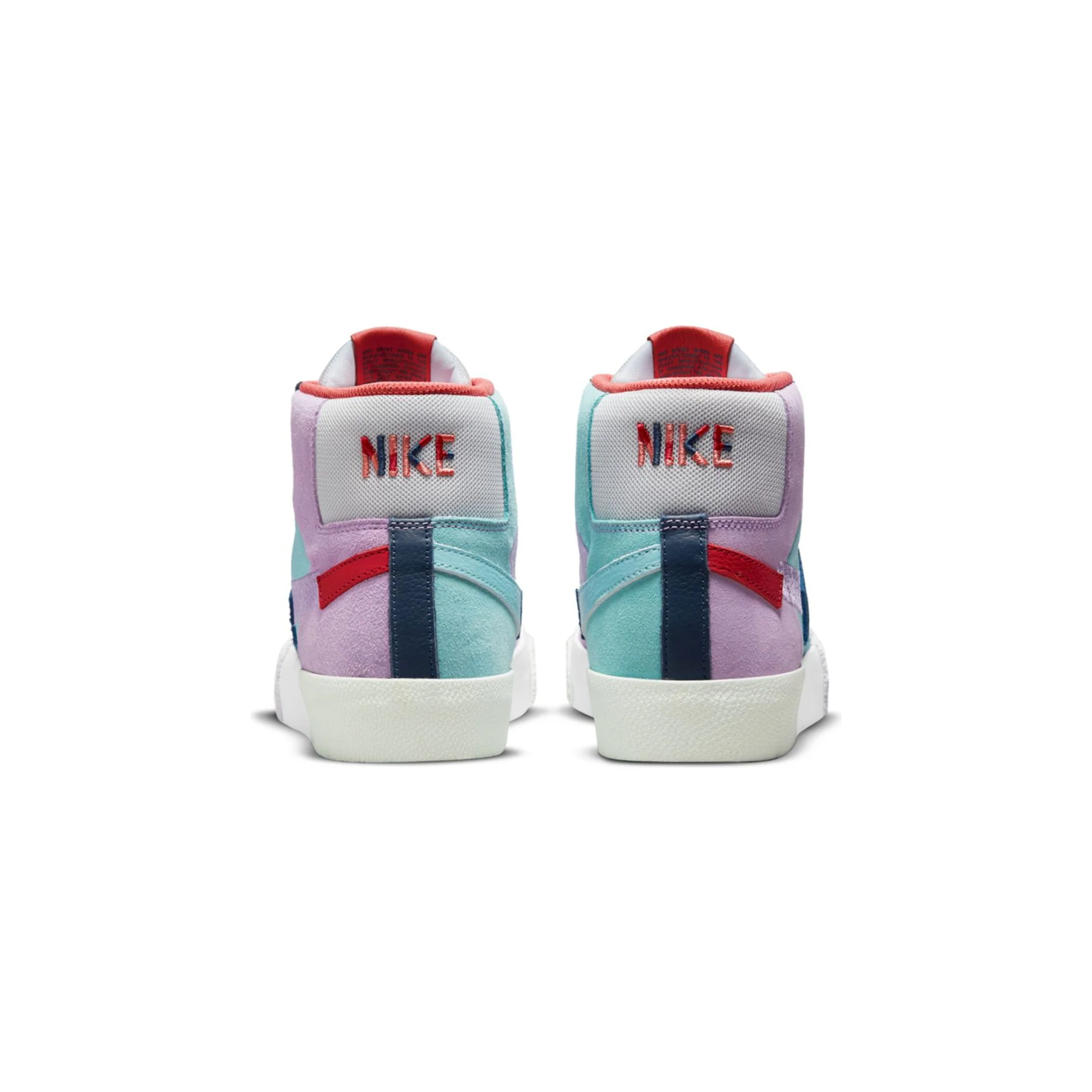 Nike SB Mens Zoom Blazer Mid Premium Shoes Lilac /Court Blue - Image 3