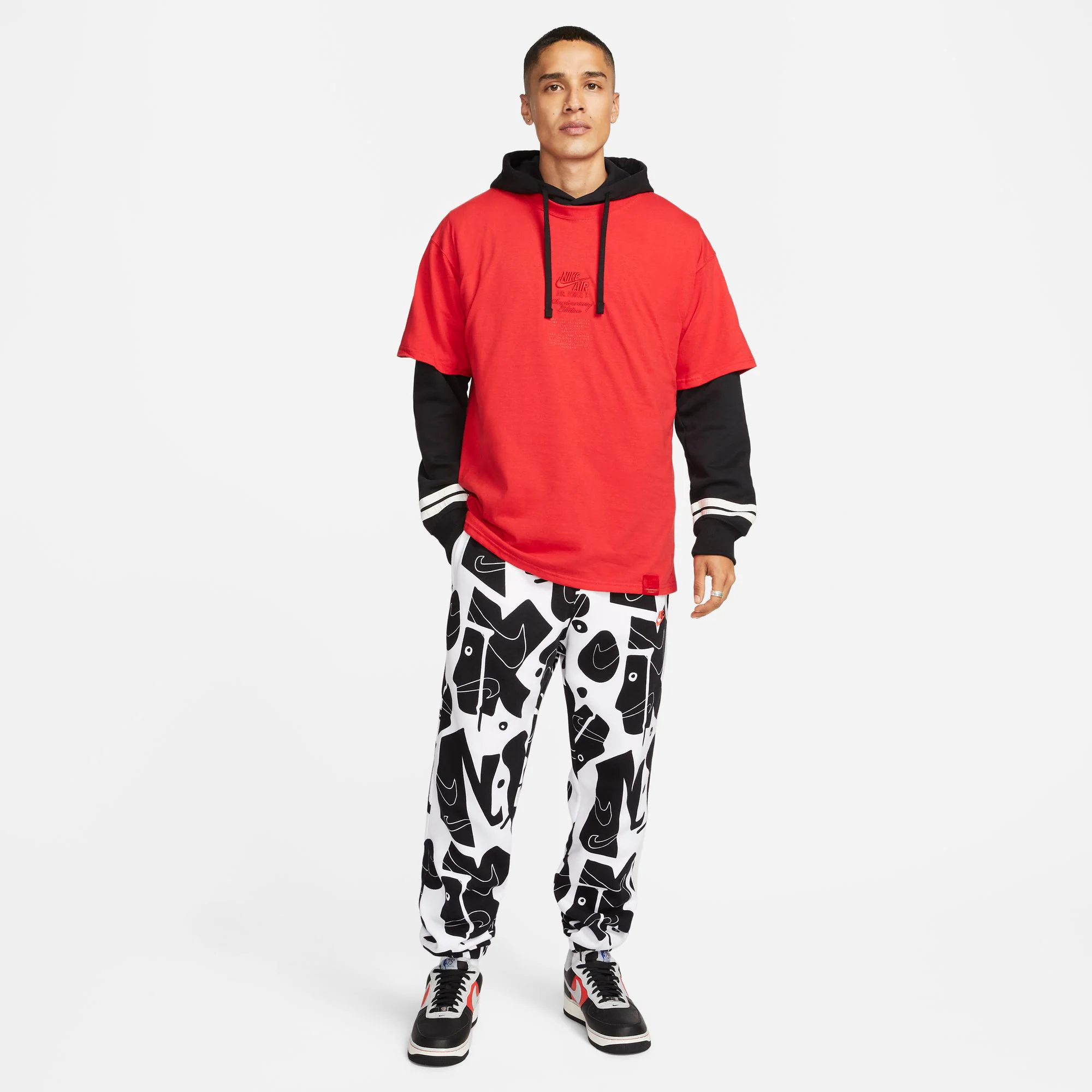 Nike Sportswear Mens AF1 40th Anniversary SS Tee - Image 2