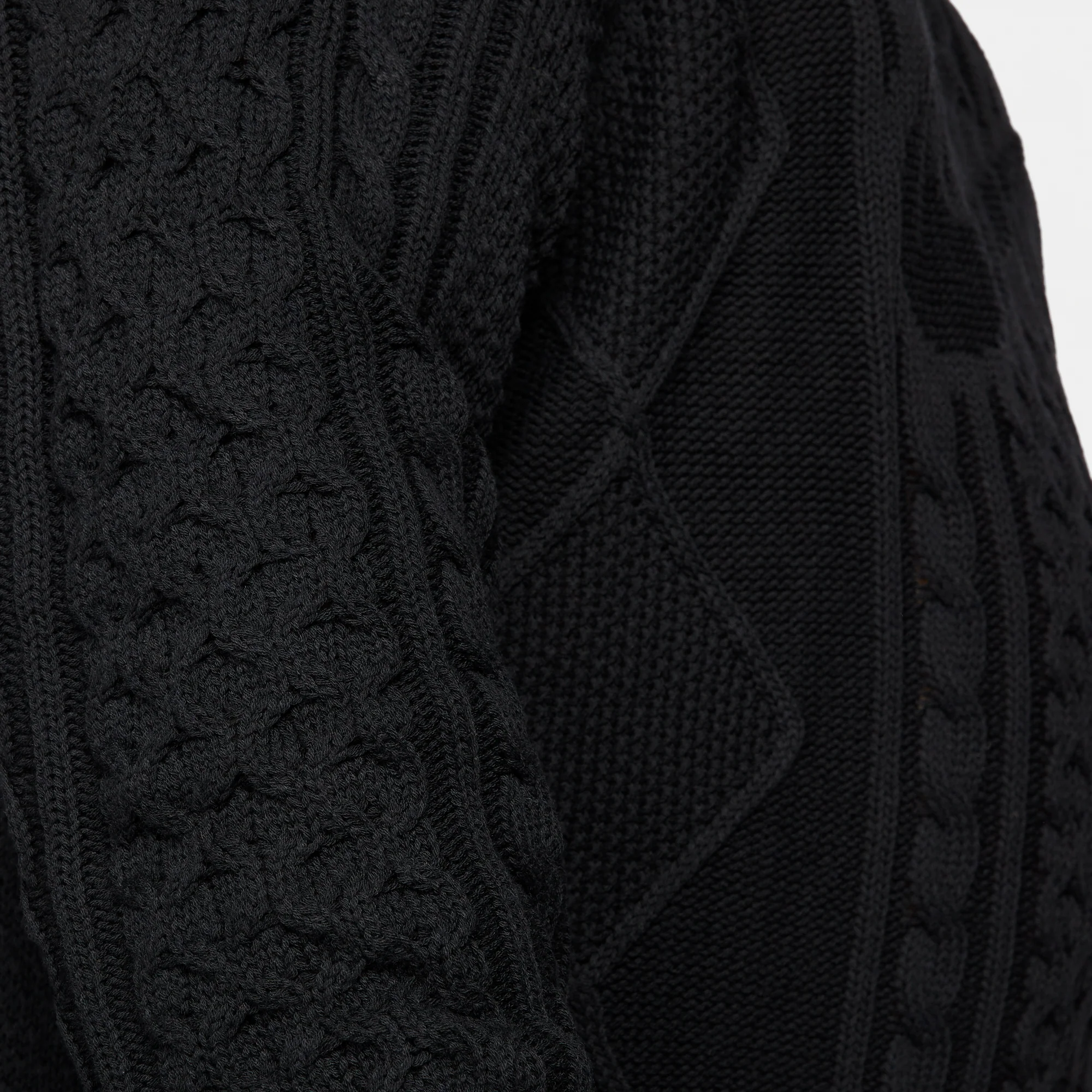 Nike Sportswear Mens Cable Knit Sweater - Image 4