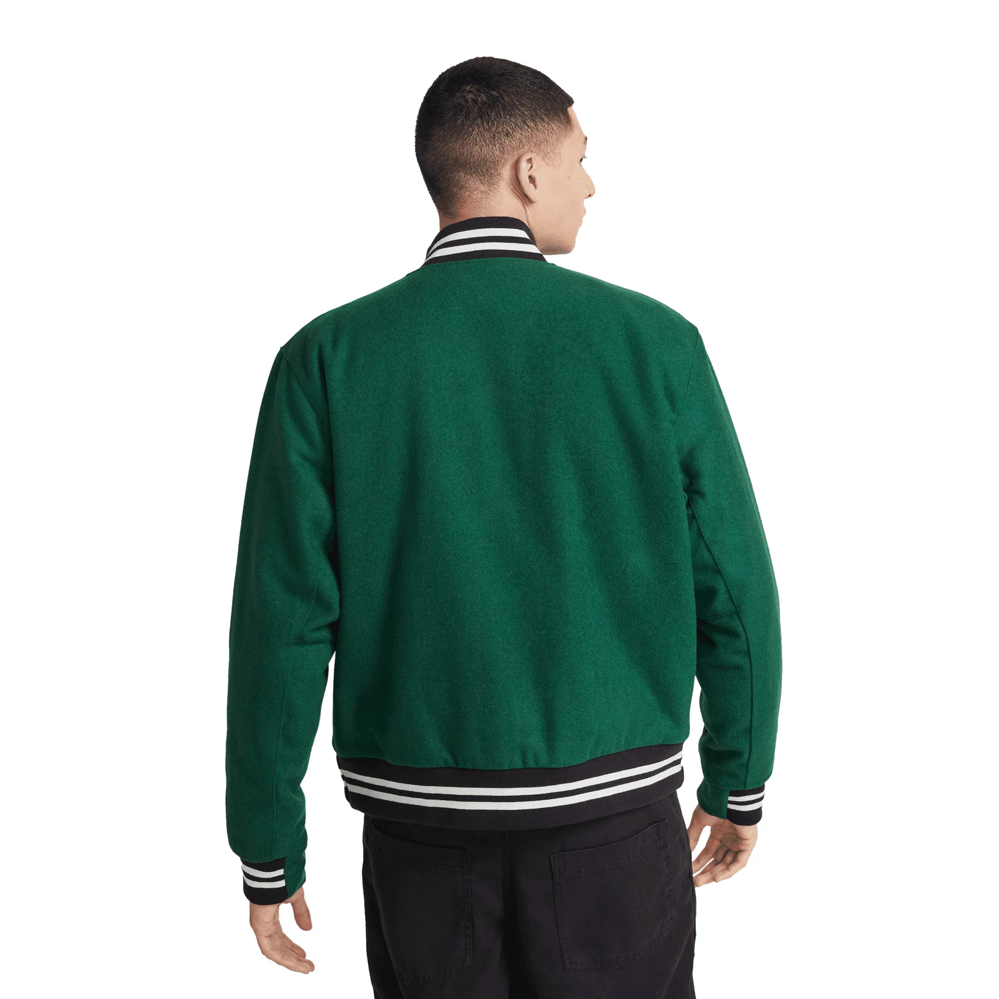 Nike Sportswear Mens Sportswear Authentics Varsity Jacket - Image 3