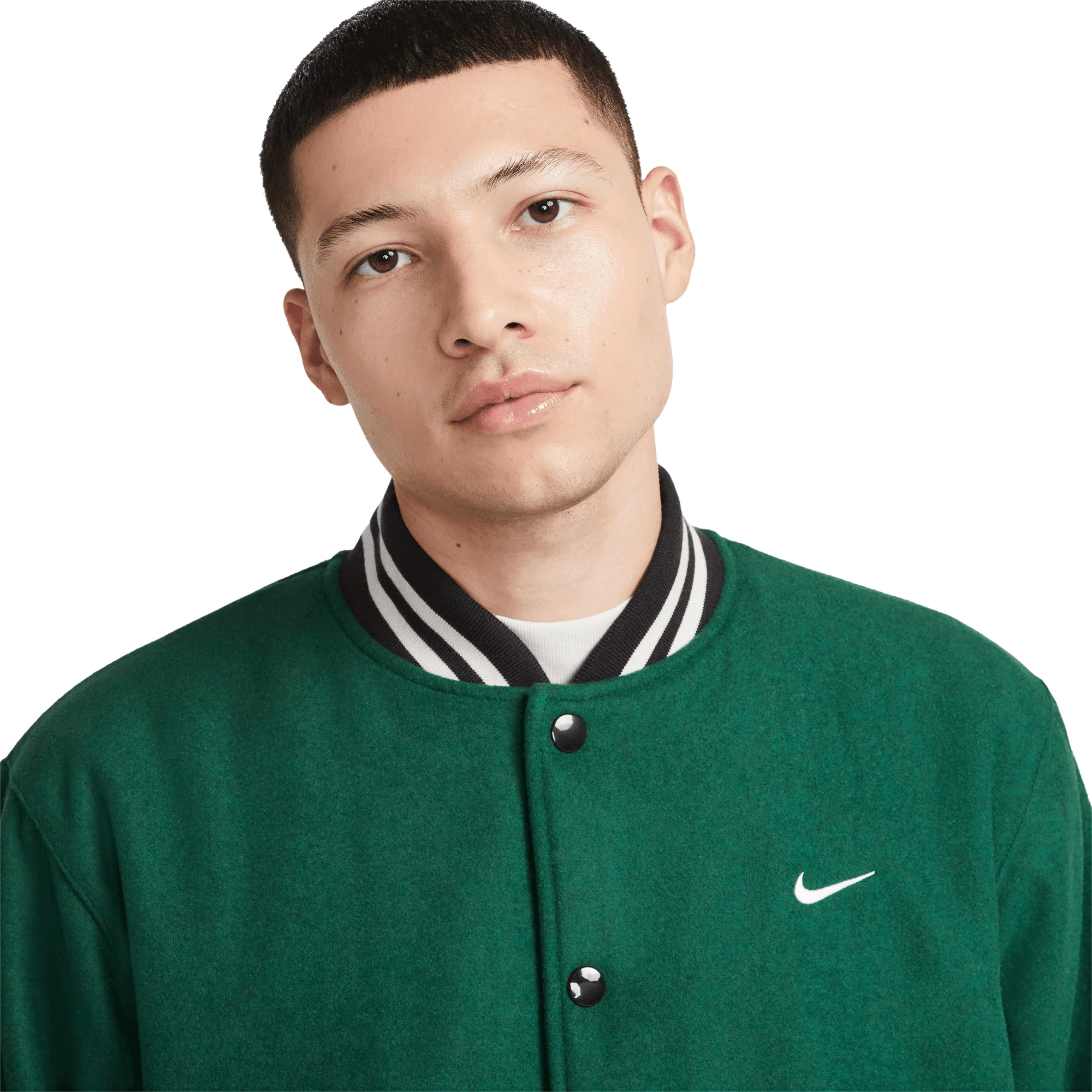 Nike Sportswear Mens Sportswear Authentics Varsity Jacket - Image 4