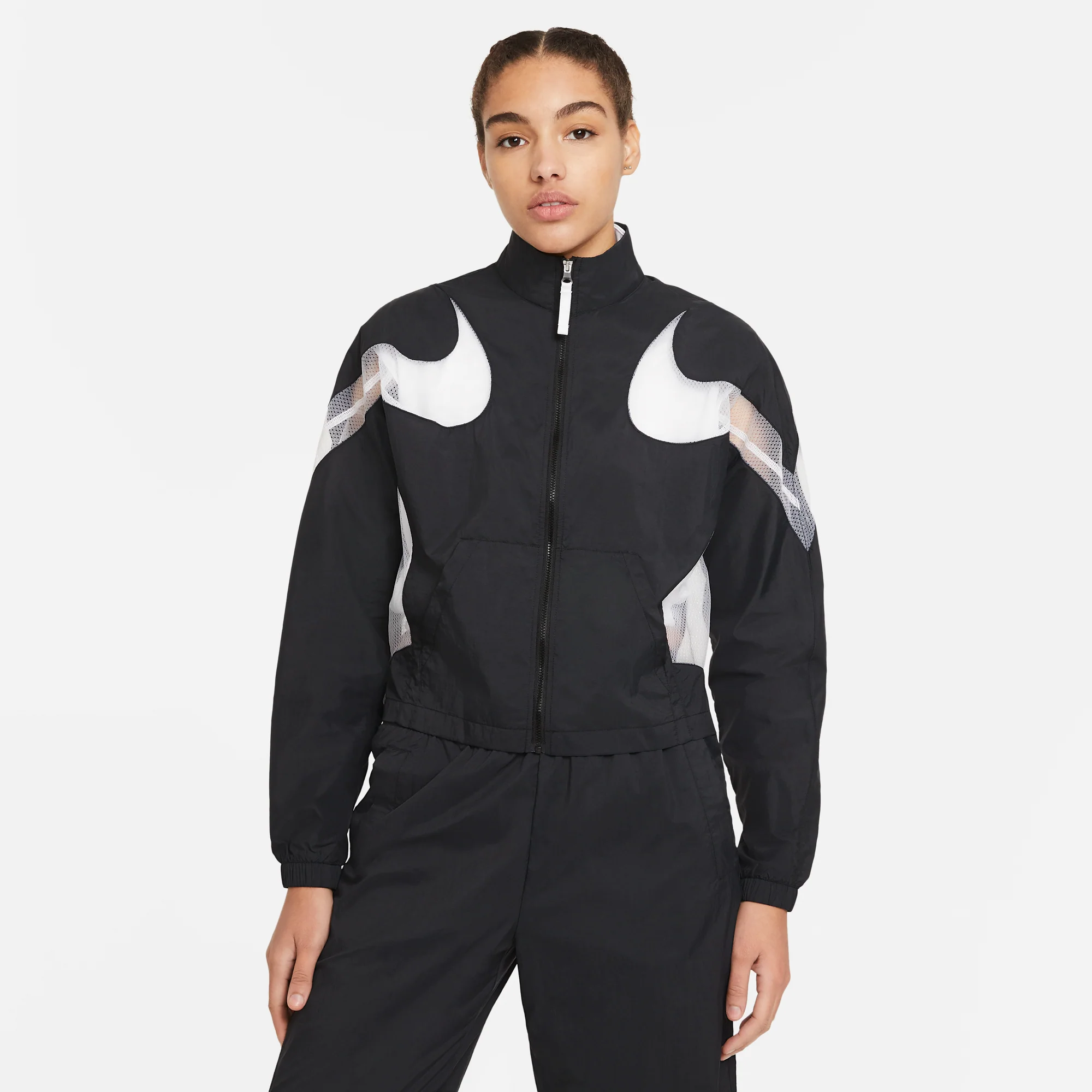 Nike Womens Sportswear 'Black' Jacket - Image 3