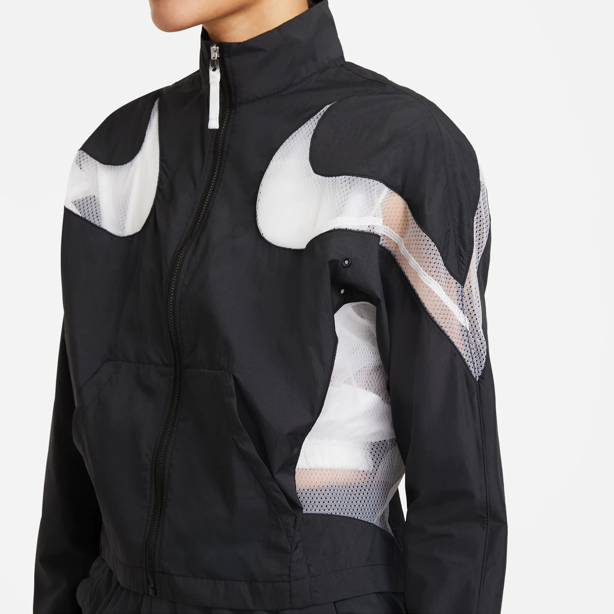 Nike Womens Sportswear 'Black' Jacket - Image 4