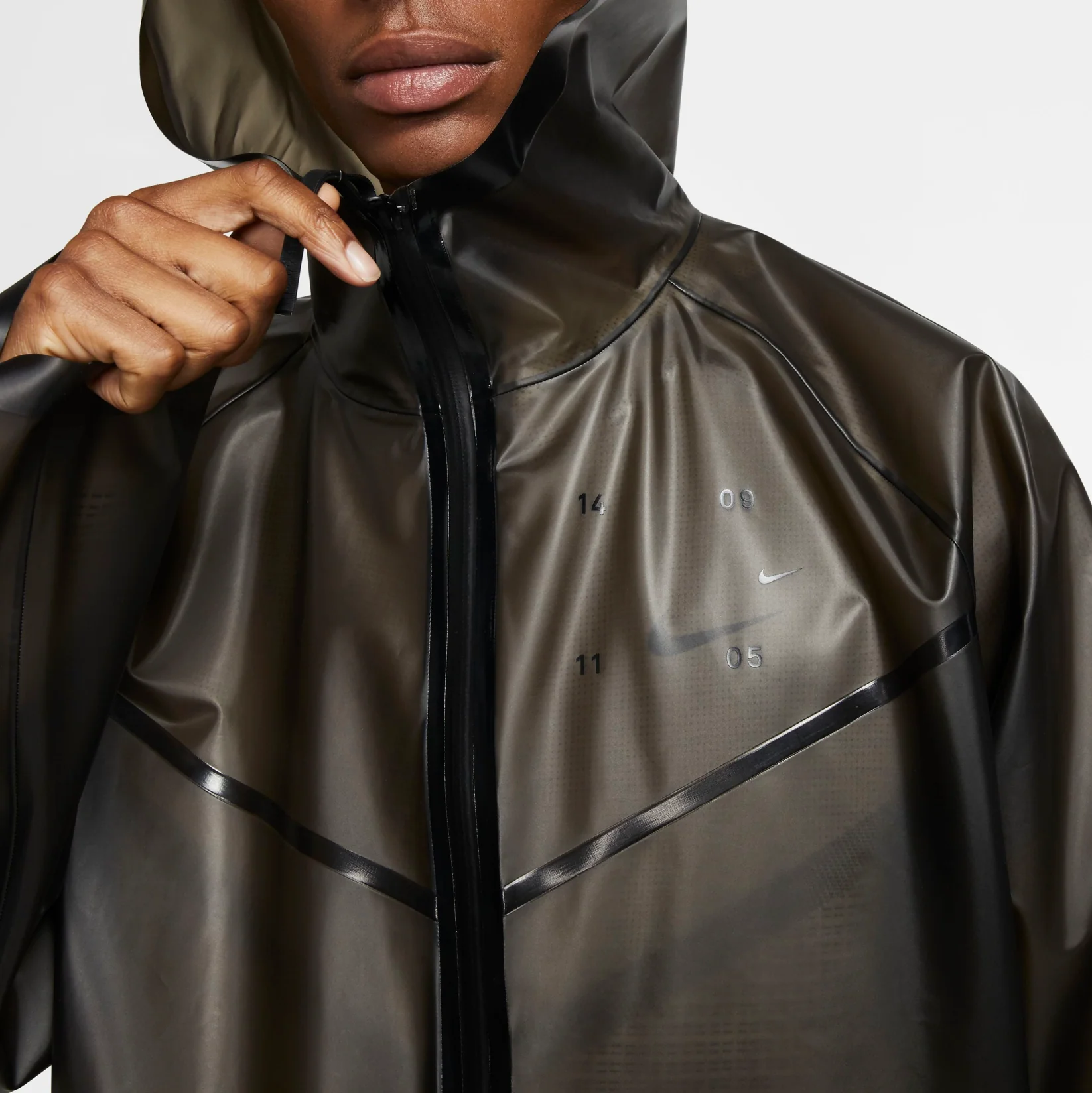 NIKE SPORTSWEAR TECH PACK WINDRUNNER BLACK/BLACK/BLACK Apparel - Image 4