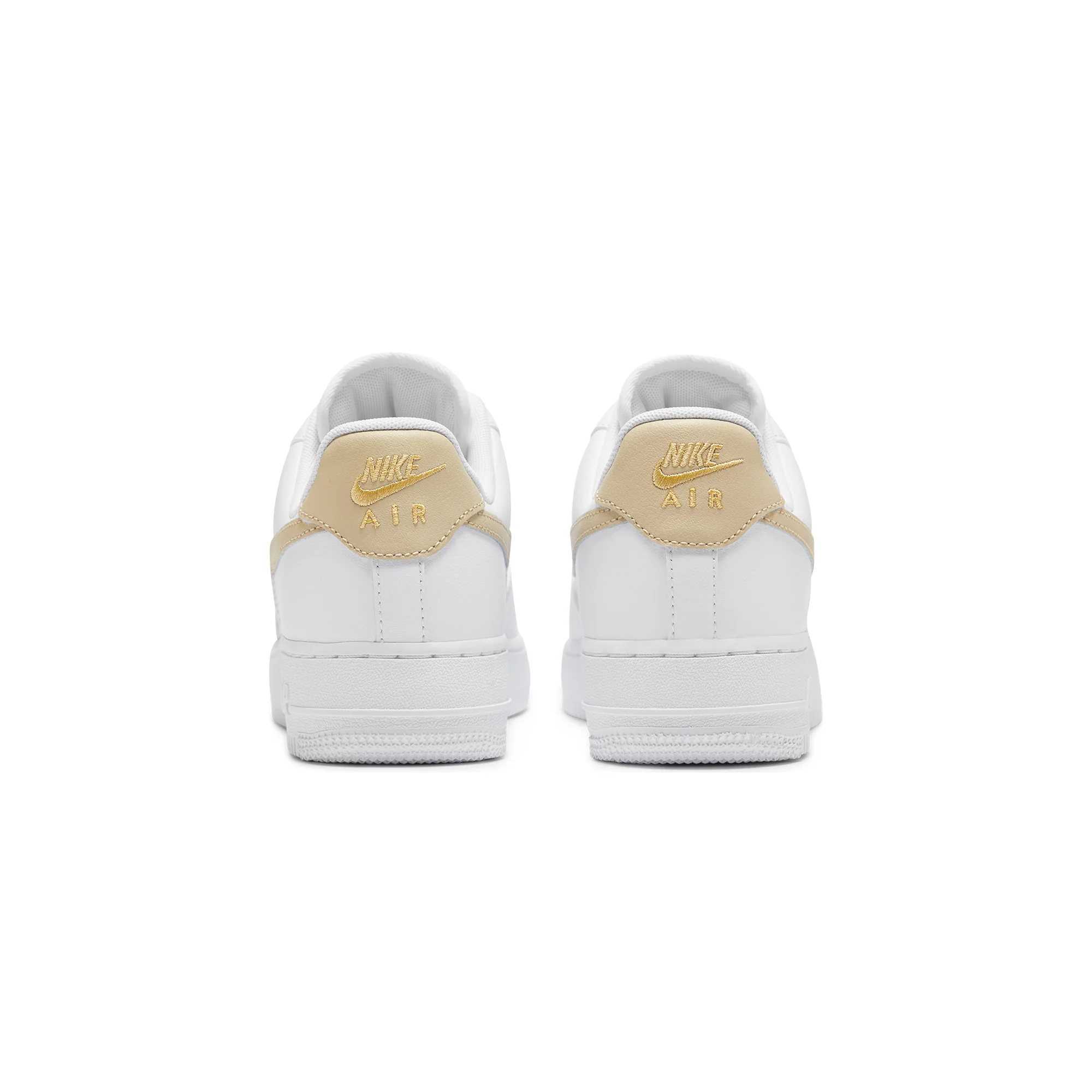 Nike Womens Air Force 1 '07 Essential Shoes 'White/Rattan' - Image 3