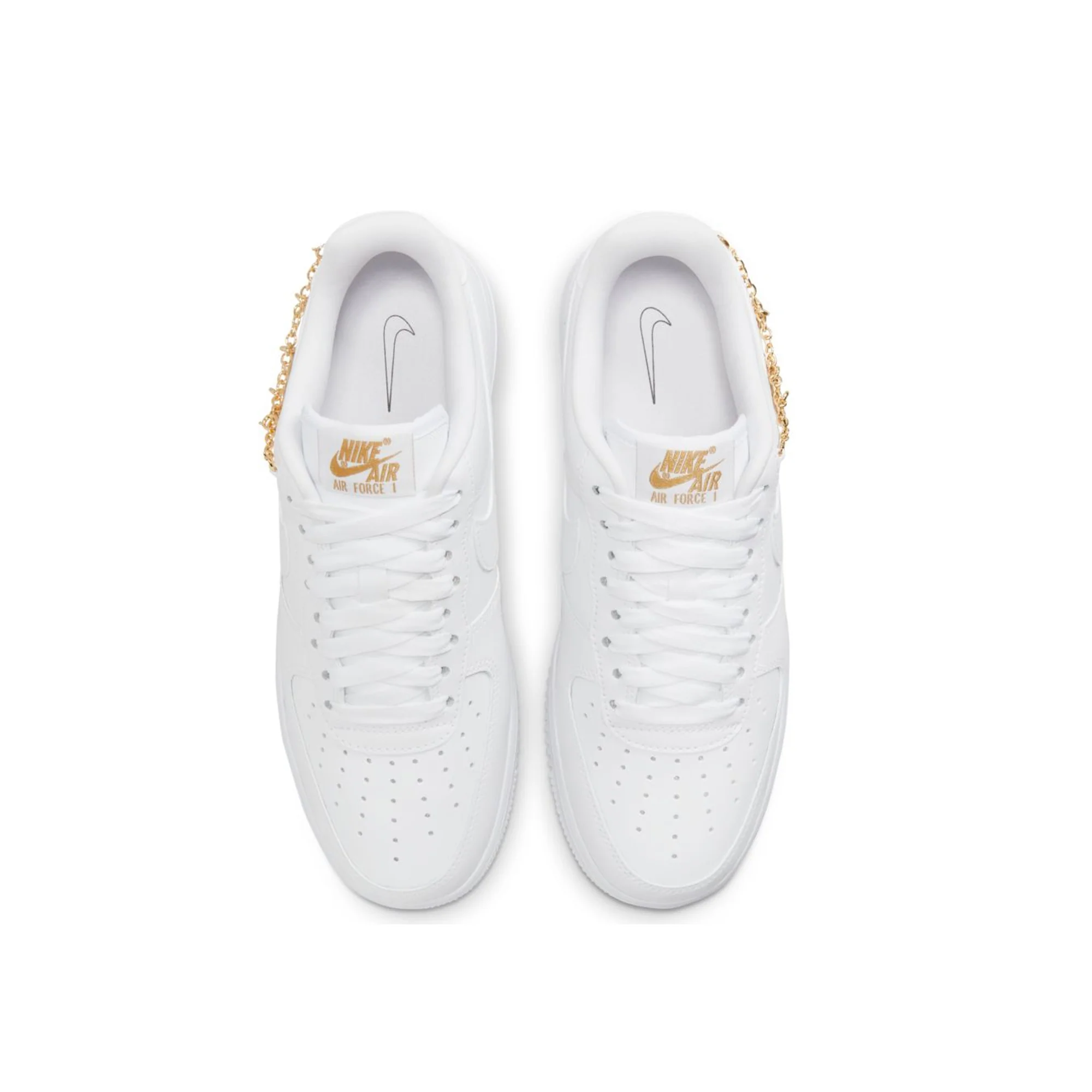 Nike Womens Air Force 1 '07 LX Shoes 'White' - Image 4