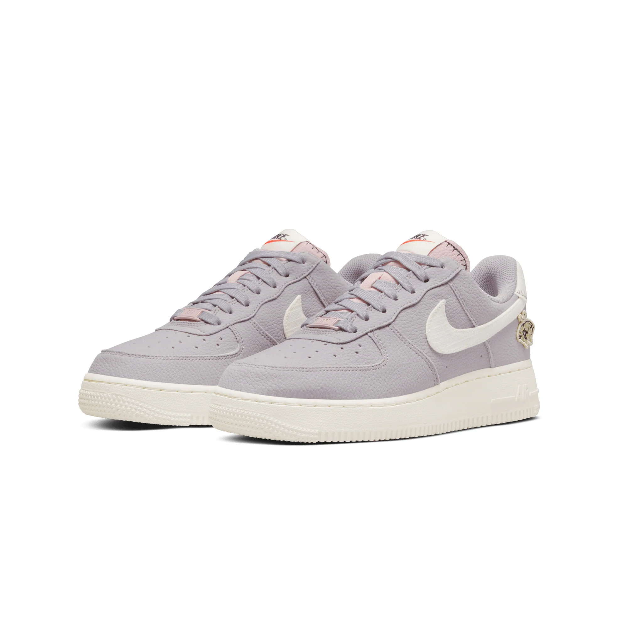 Nike Womens Air Force 1 '07 SE Shoes 'Amethyst Ash/Pale Ivory' - Image 2