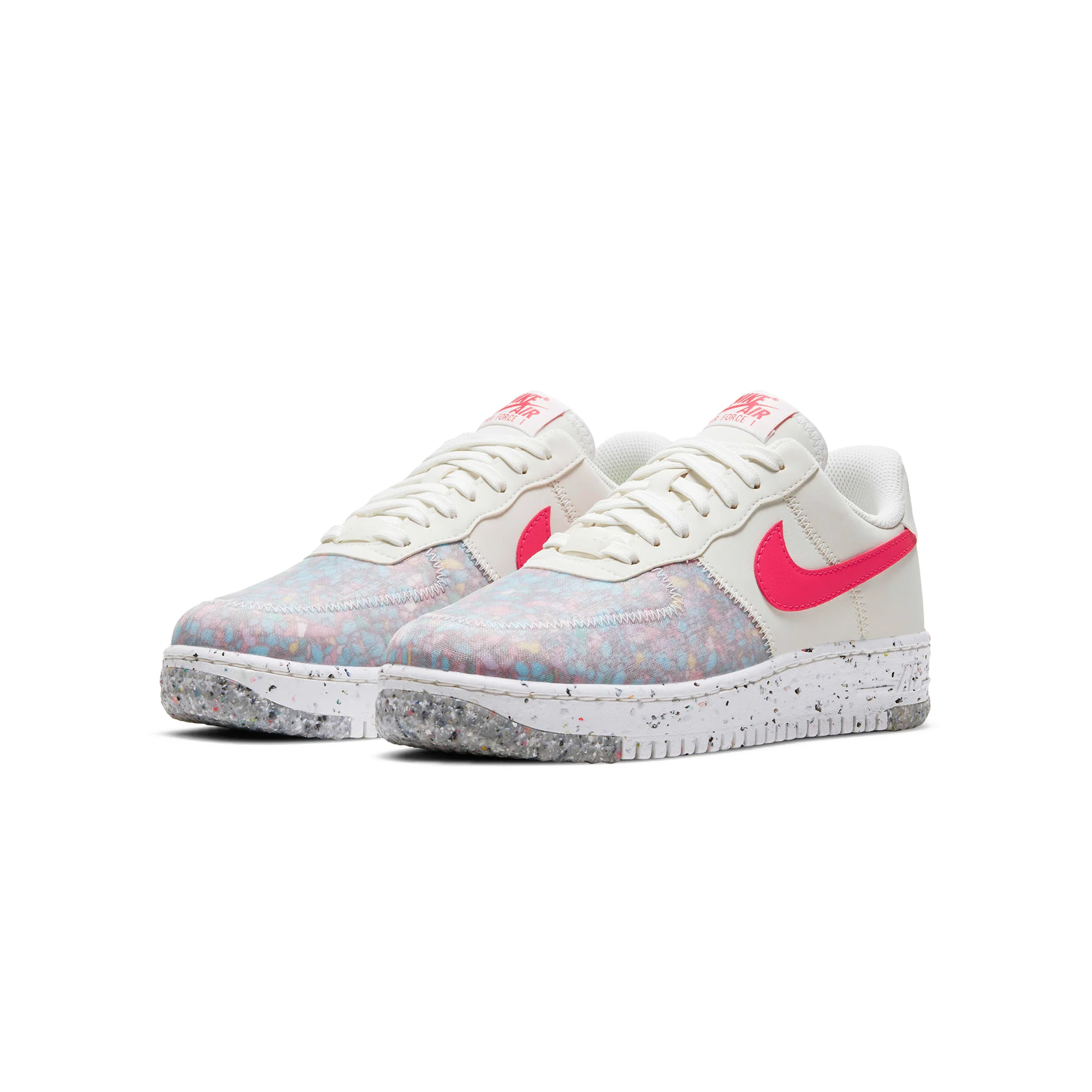 Nike Womens Air Force 1 Crater 'Siren Red' Shoes - Image 2