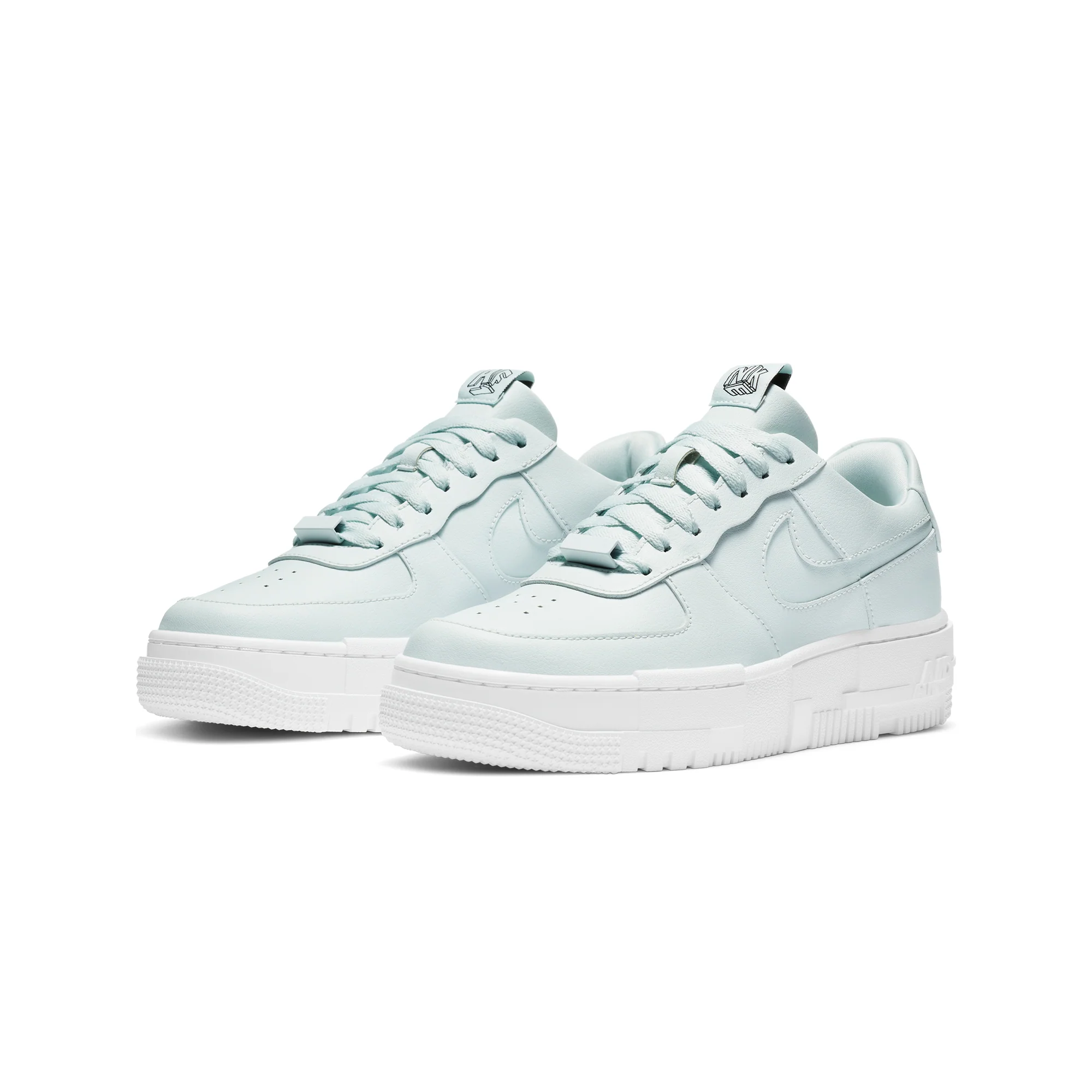 Nike Women Air Force 1 Pixel 'Ghost Aqua' Shoe - Image 2