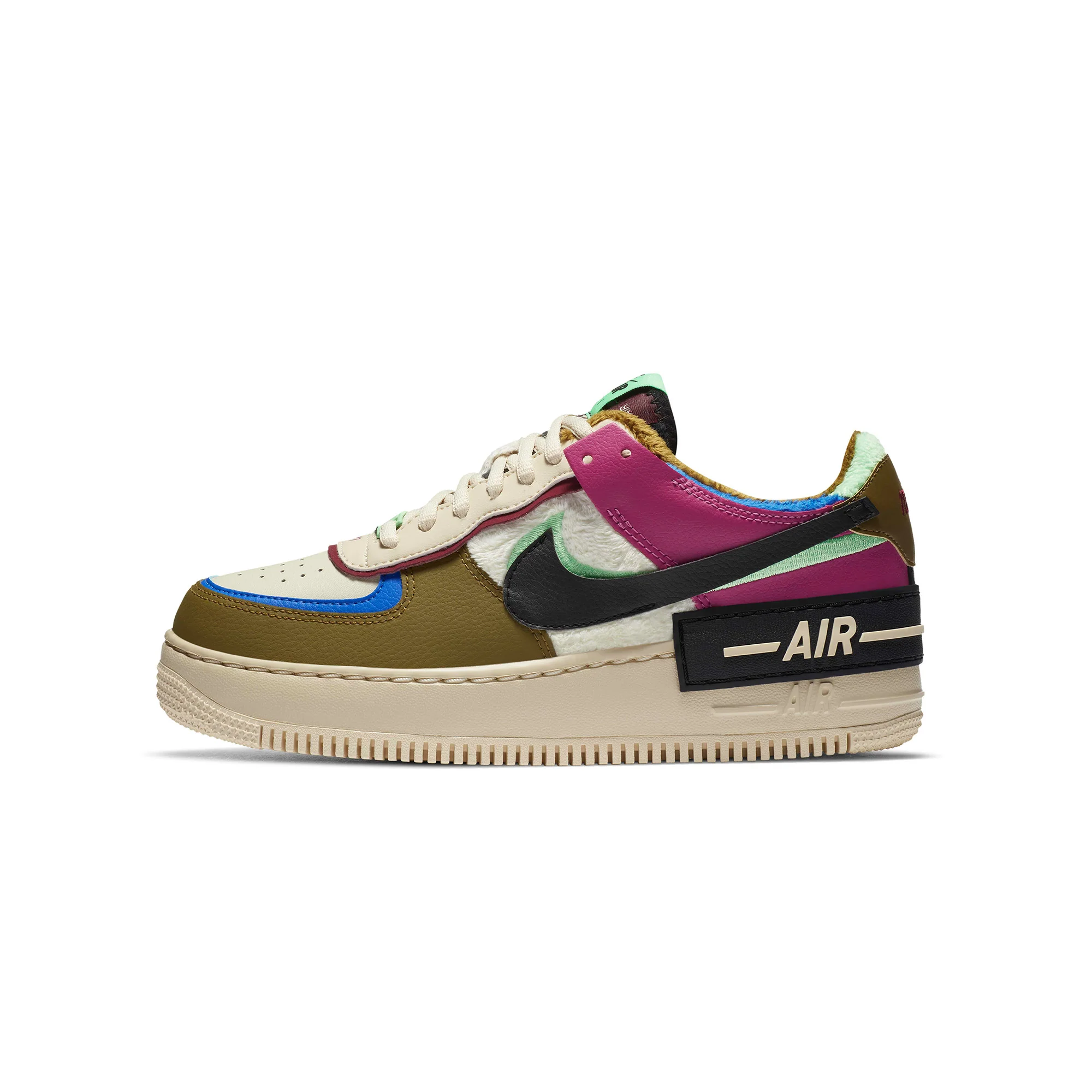 Nike Women Air Force 1 Shadow SE 'Cactus Flower' Shoe