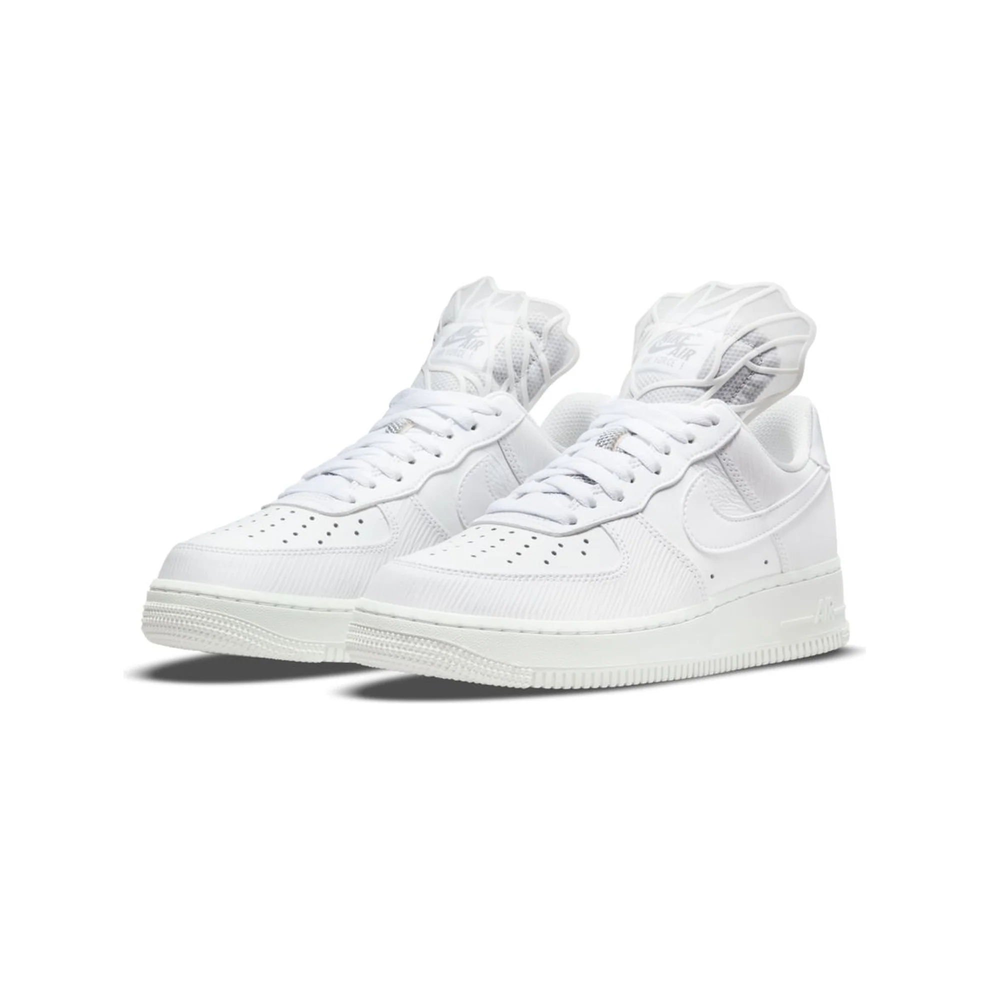 Nike Womens Air Force 1 Shoes 'White' - Image 2