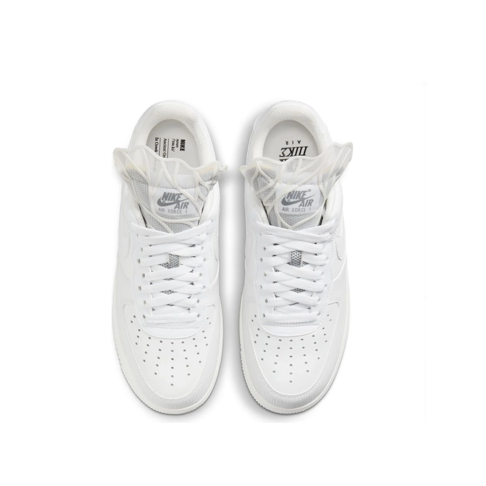 Nike Womens Air Force 1 Shoes 'White' - Image 4