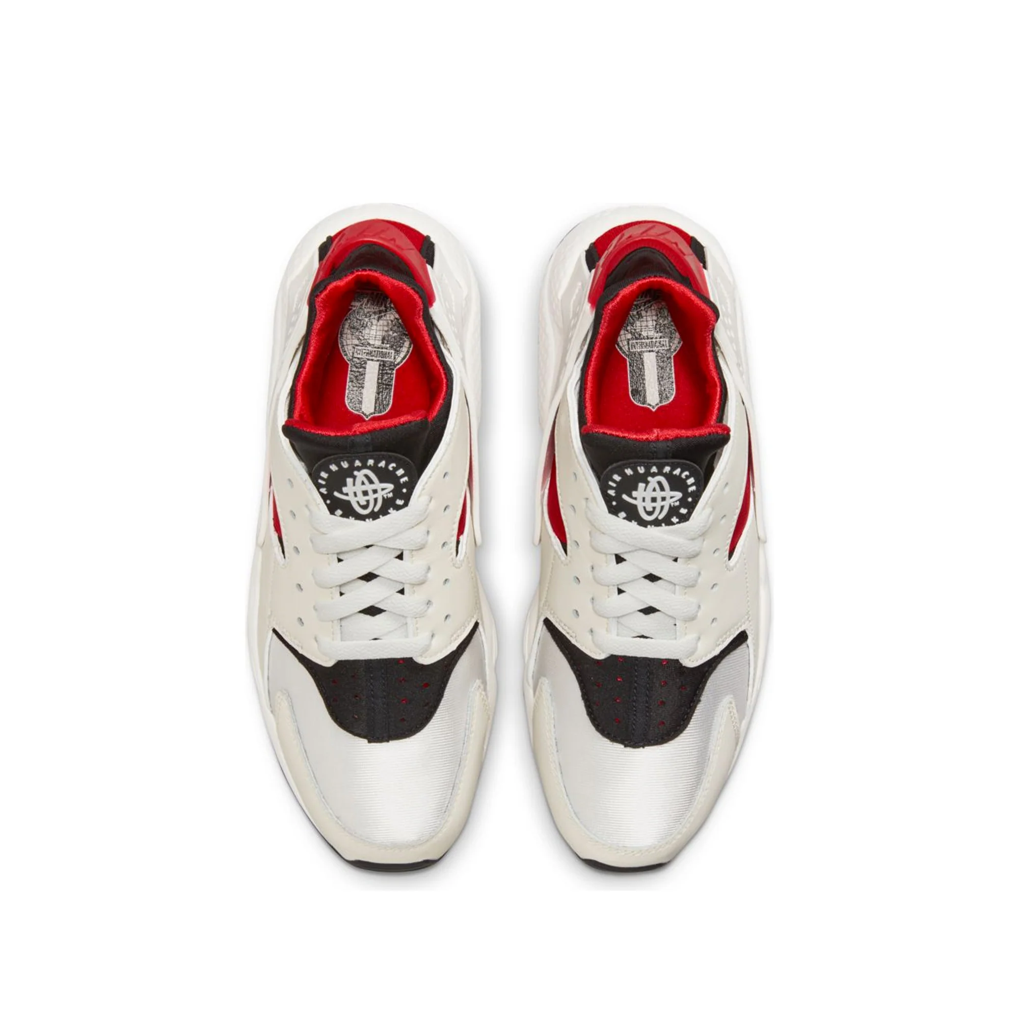 Nike Womens Air Huarache Shoes 'Summit White' - Image 4