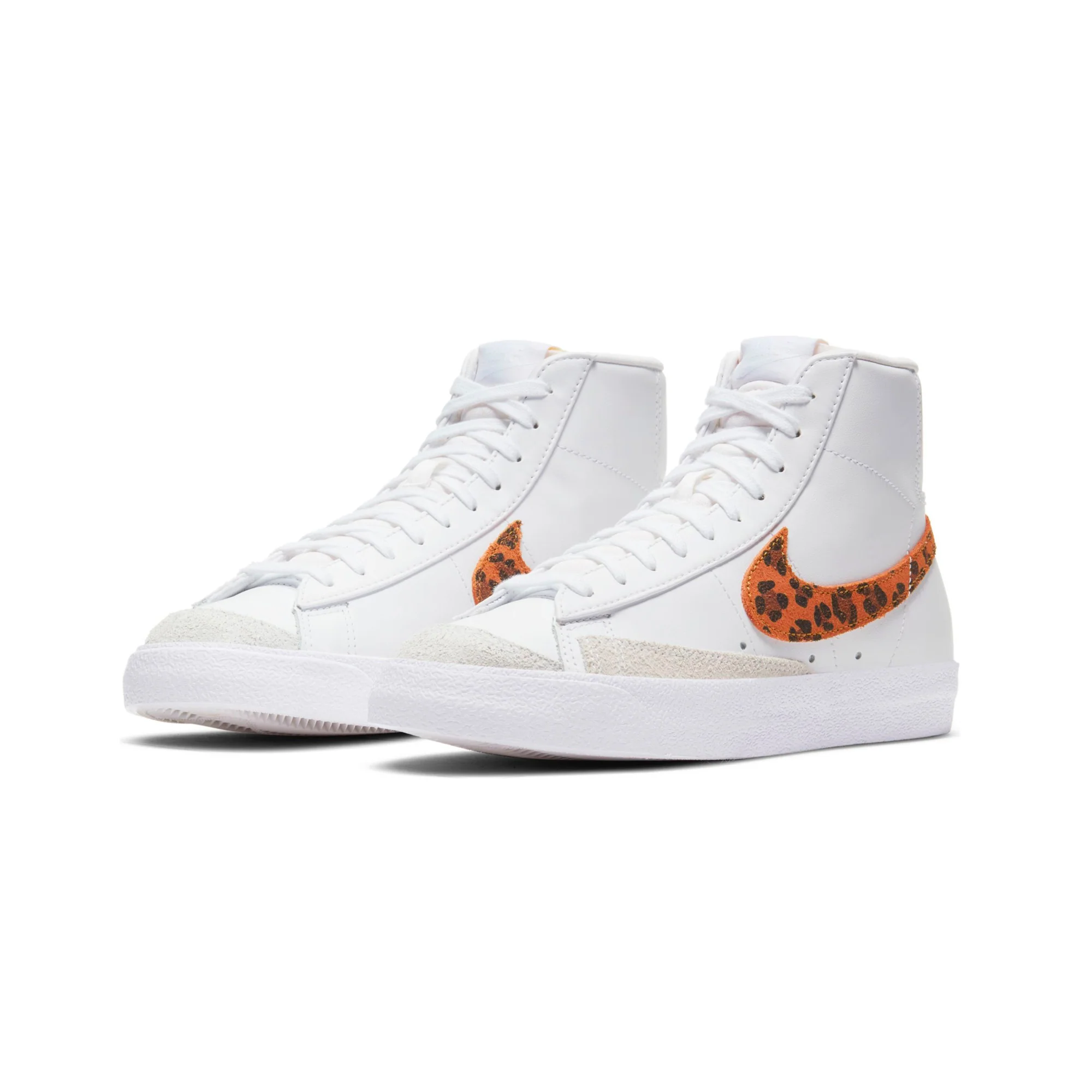 Nike Womens Blazer Mid '77 SE 'Leopard' Shoes - Image 2