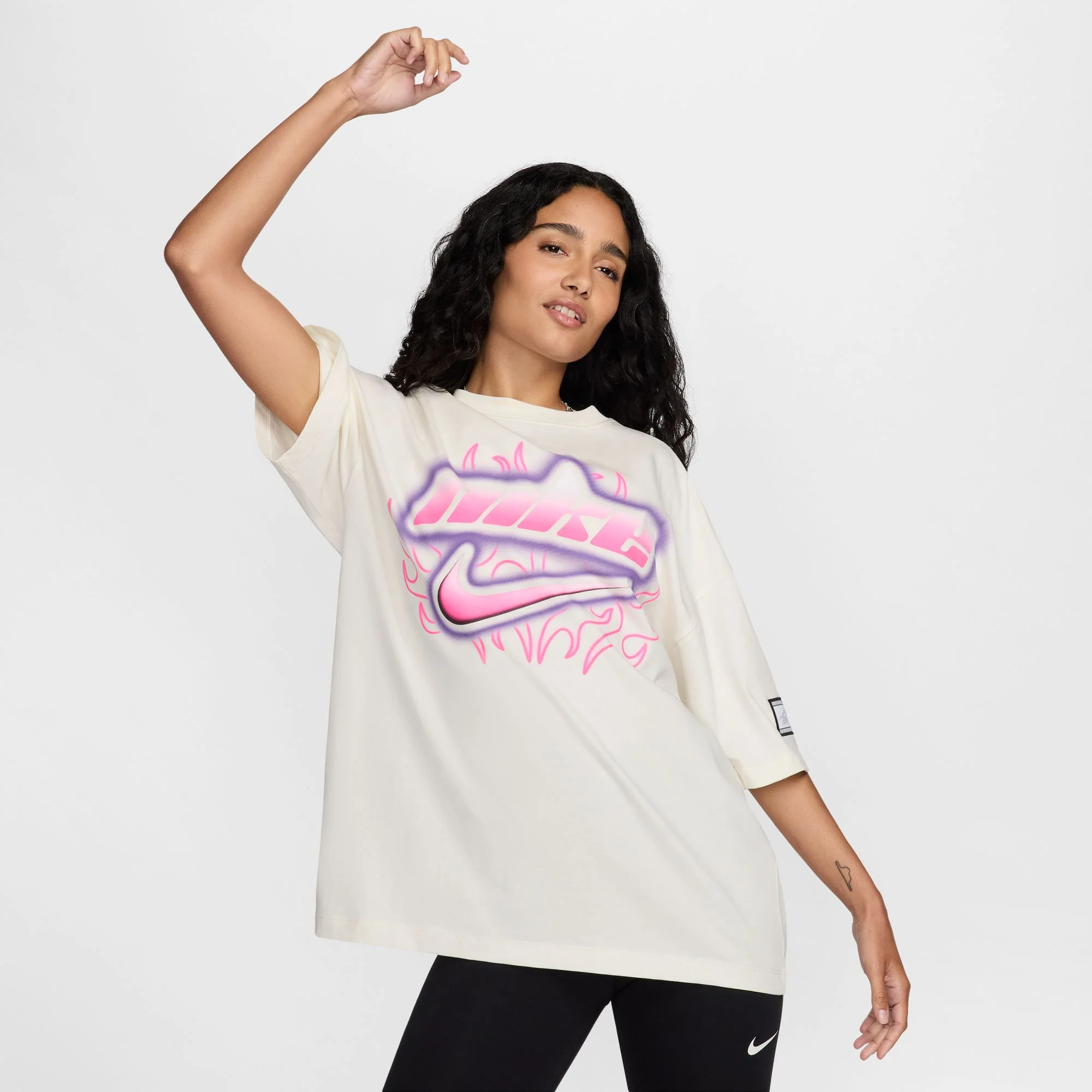 Nike Womens Dance OS Tee - Image 2