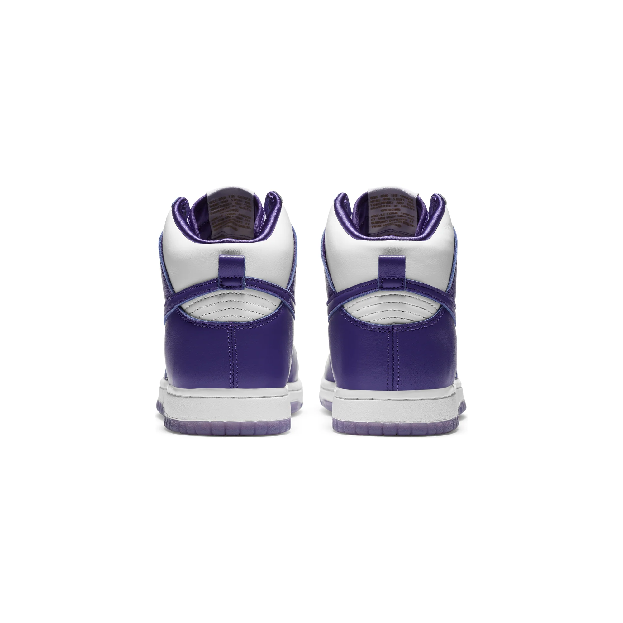 Nike Womens Dunk High SP Varsity Purple Shoes - Image 3