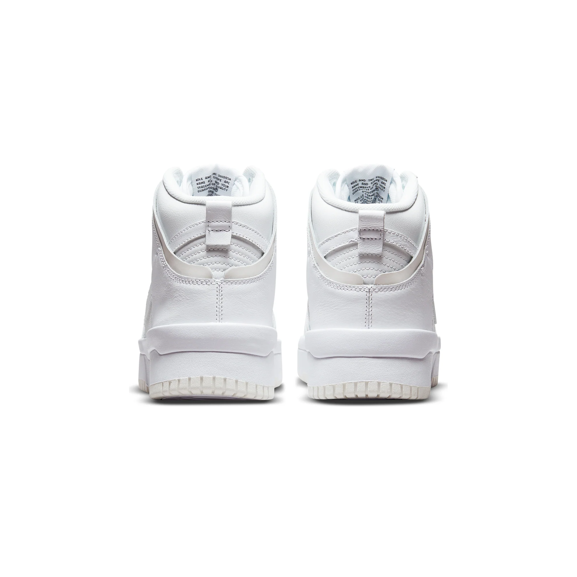 Nike Womens Dunk High Rebel Shoes 'Summit/White' - Image 3