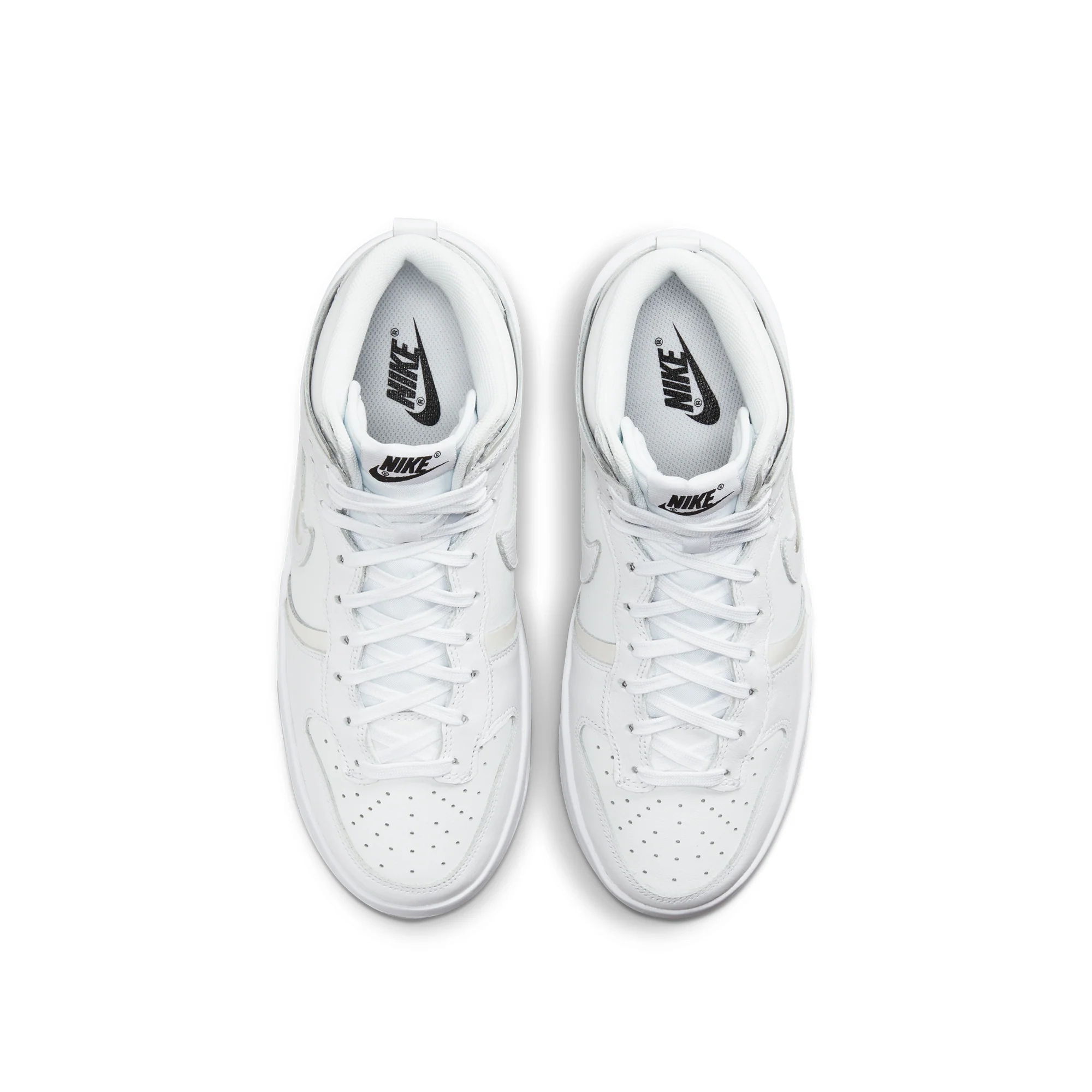Nike Womens Dunk High Rebel Shoes 'Summit/White' - Image 4