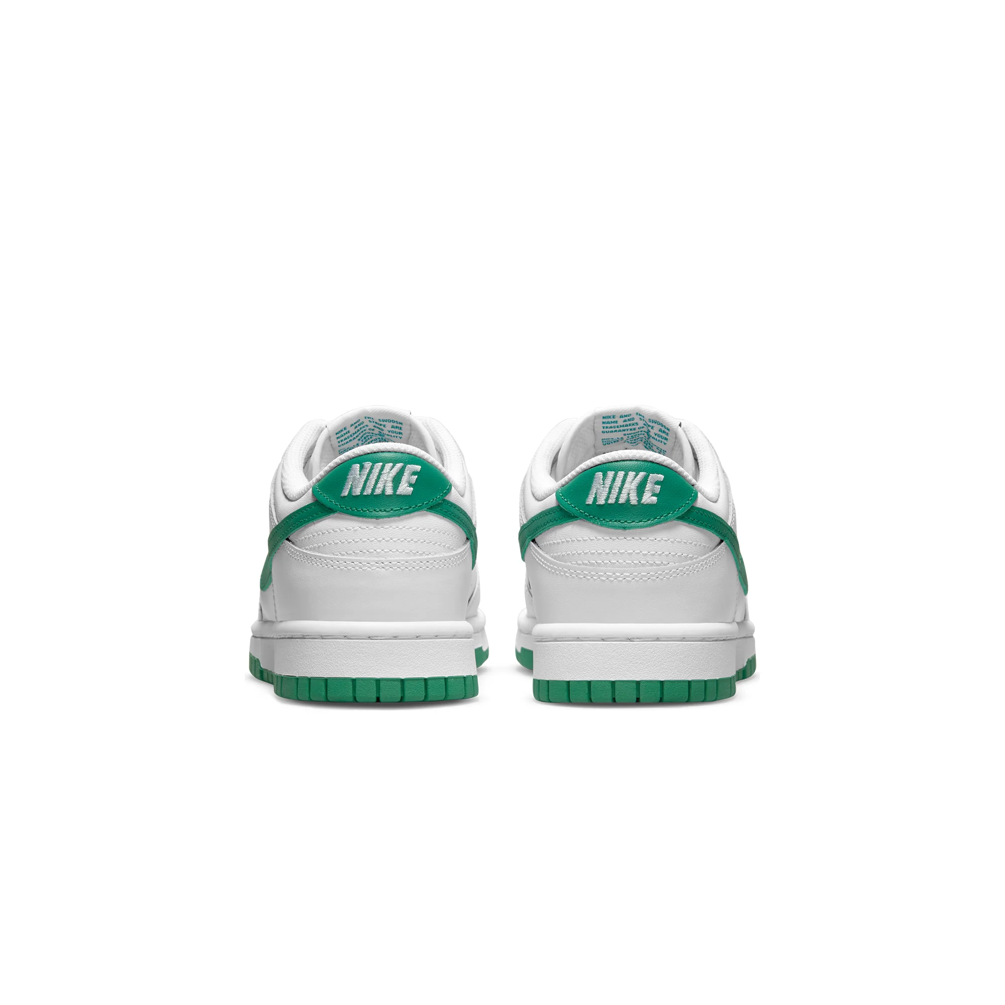 Nike Womens Dunk Low Green Noise Shoes - Image 3