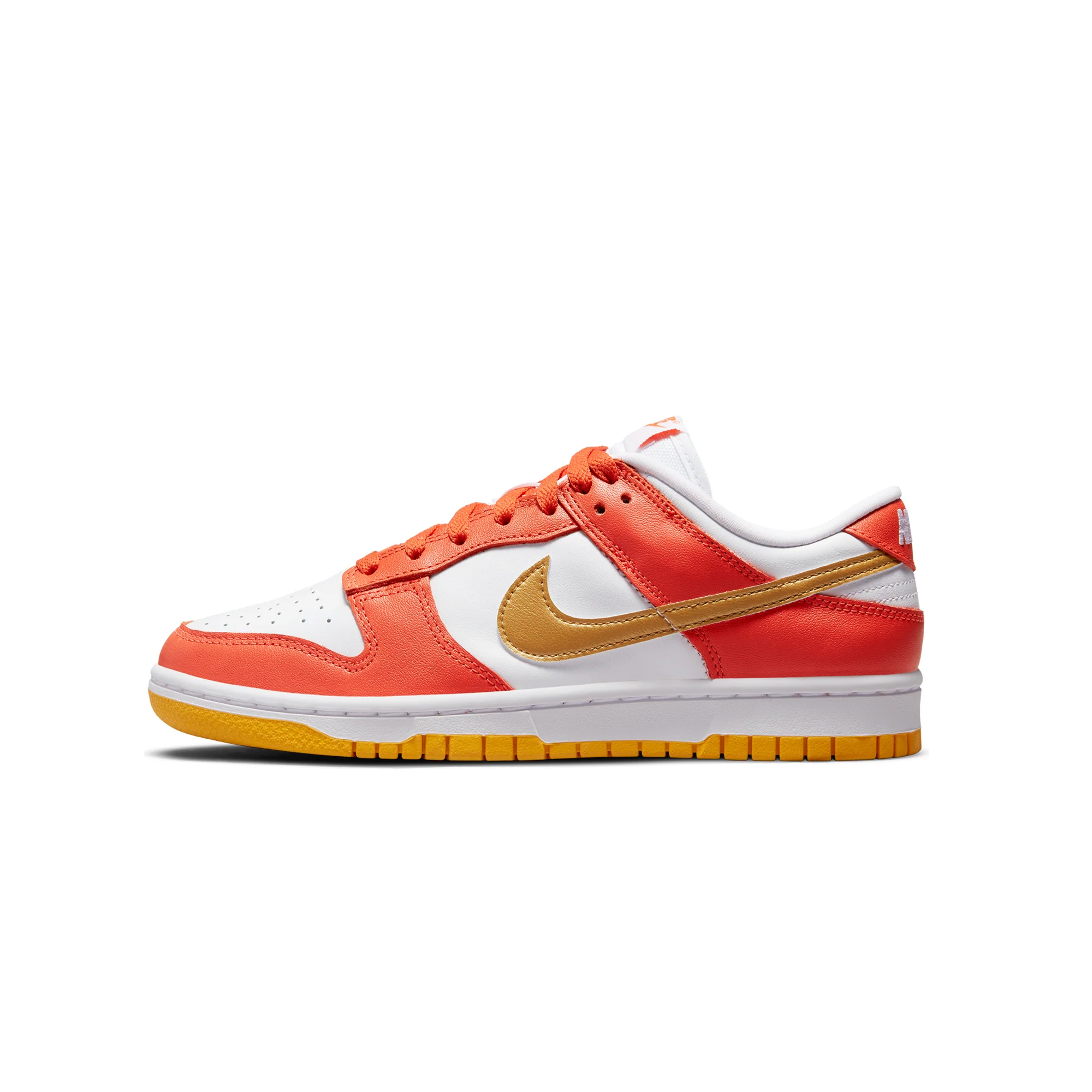 Nike Womens Dunk Low University Gold Shoes