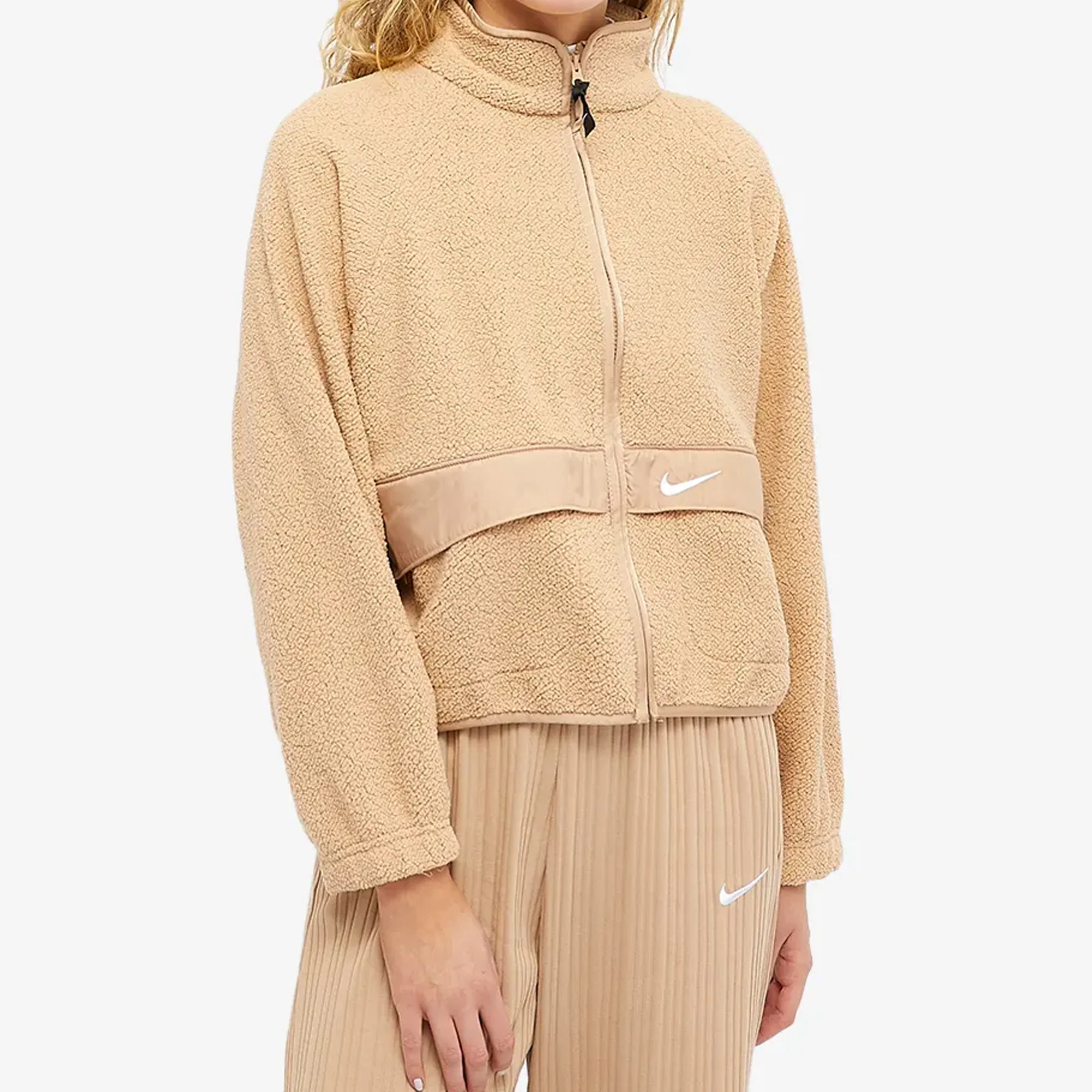 Nike Womens Essential Jacket 'Hemp' - Image 3