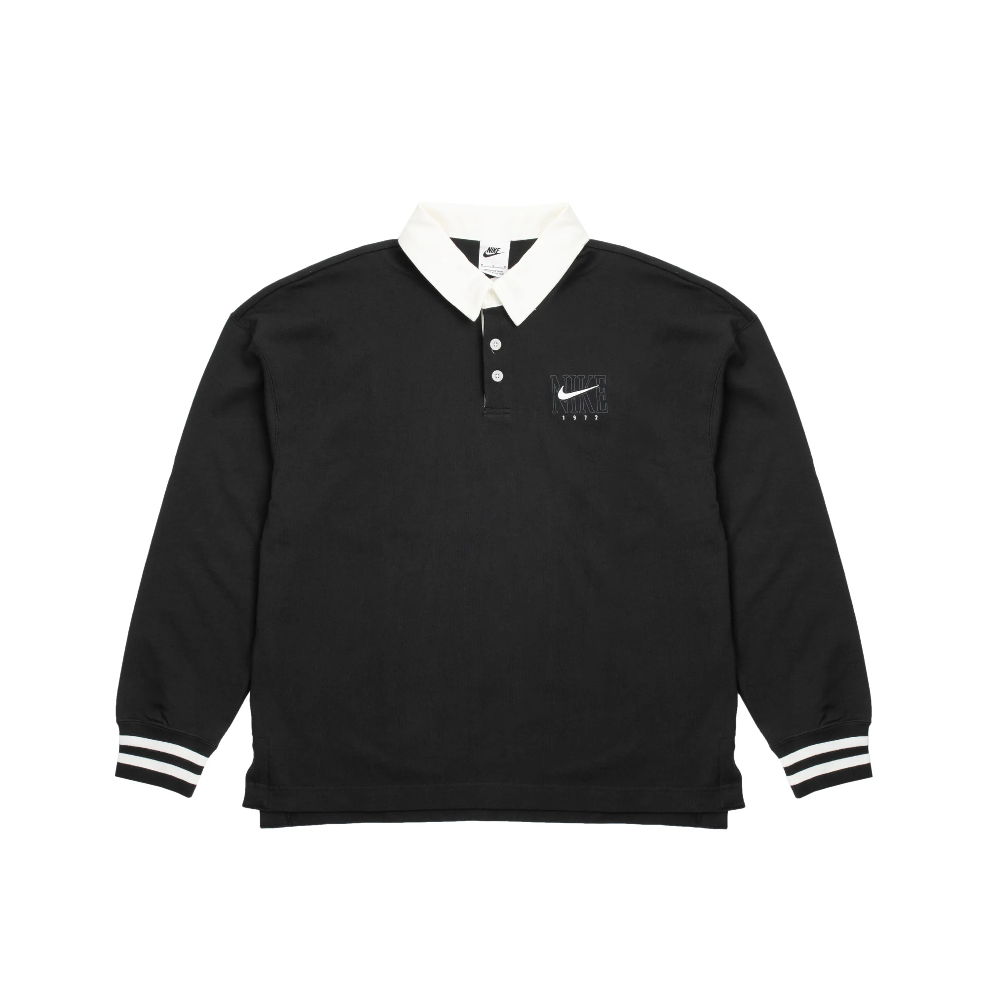 Nike Womens Essential Oversized Long-Sleeve Polo