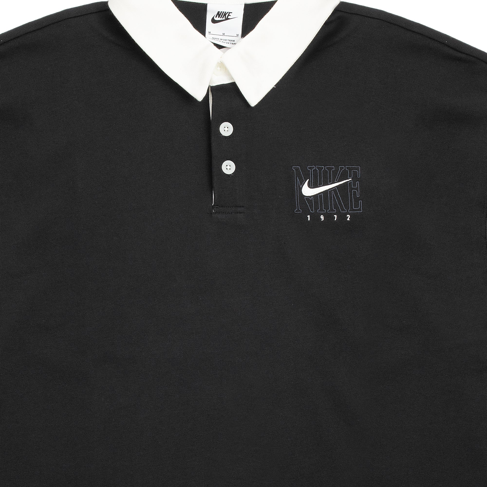 Nike Womens Essential Oversized Long-Sleeve Polo - Image 2