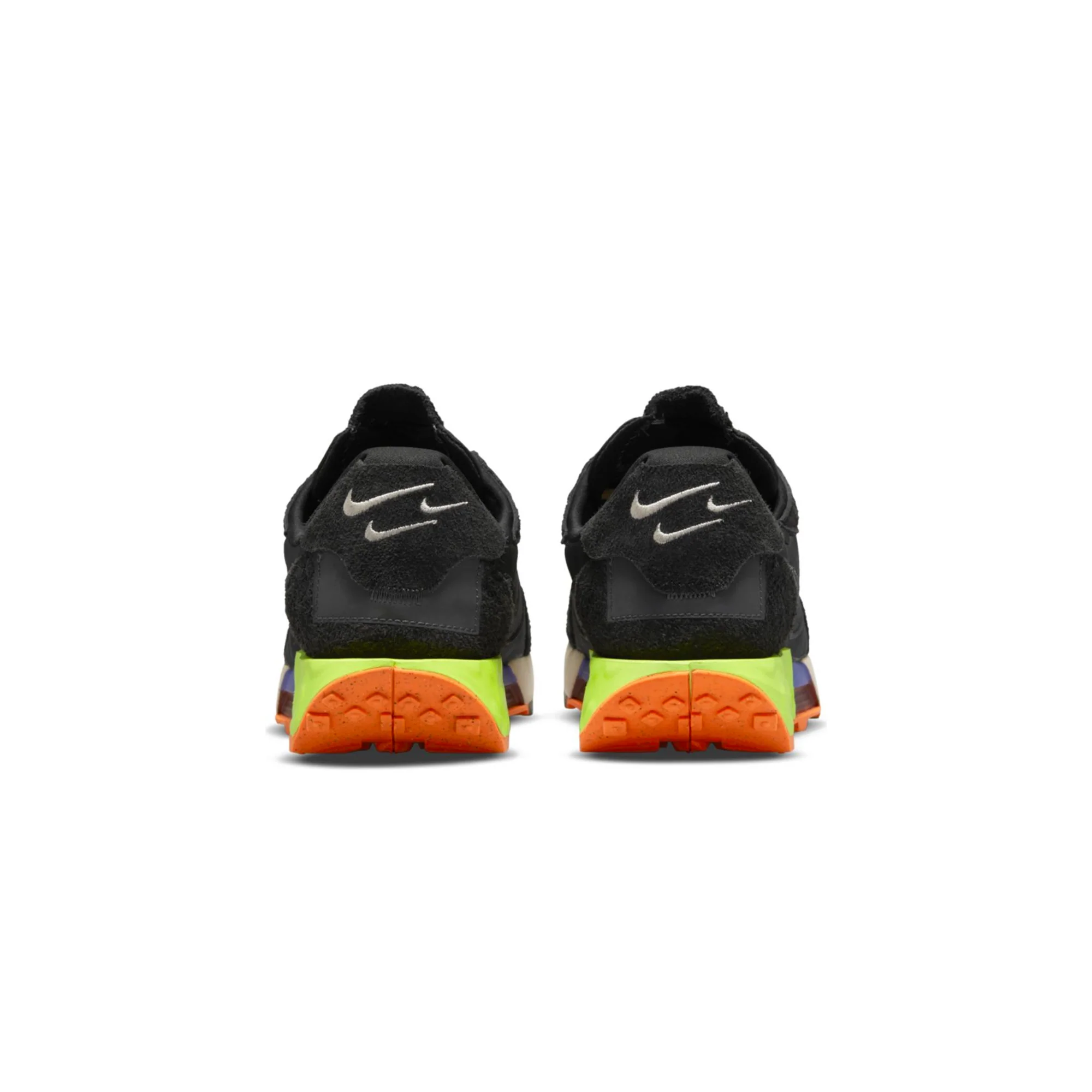 Nike Womens Fontanka Waffle Shoes 'Black/Volt' - Image 3