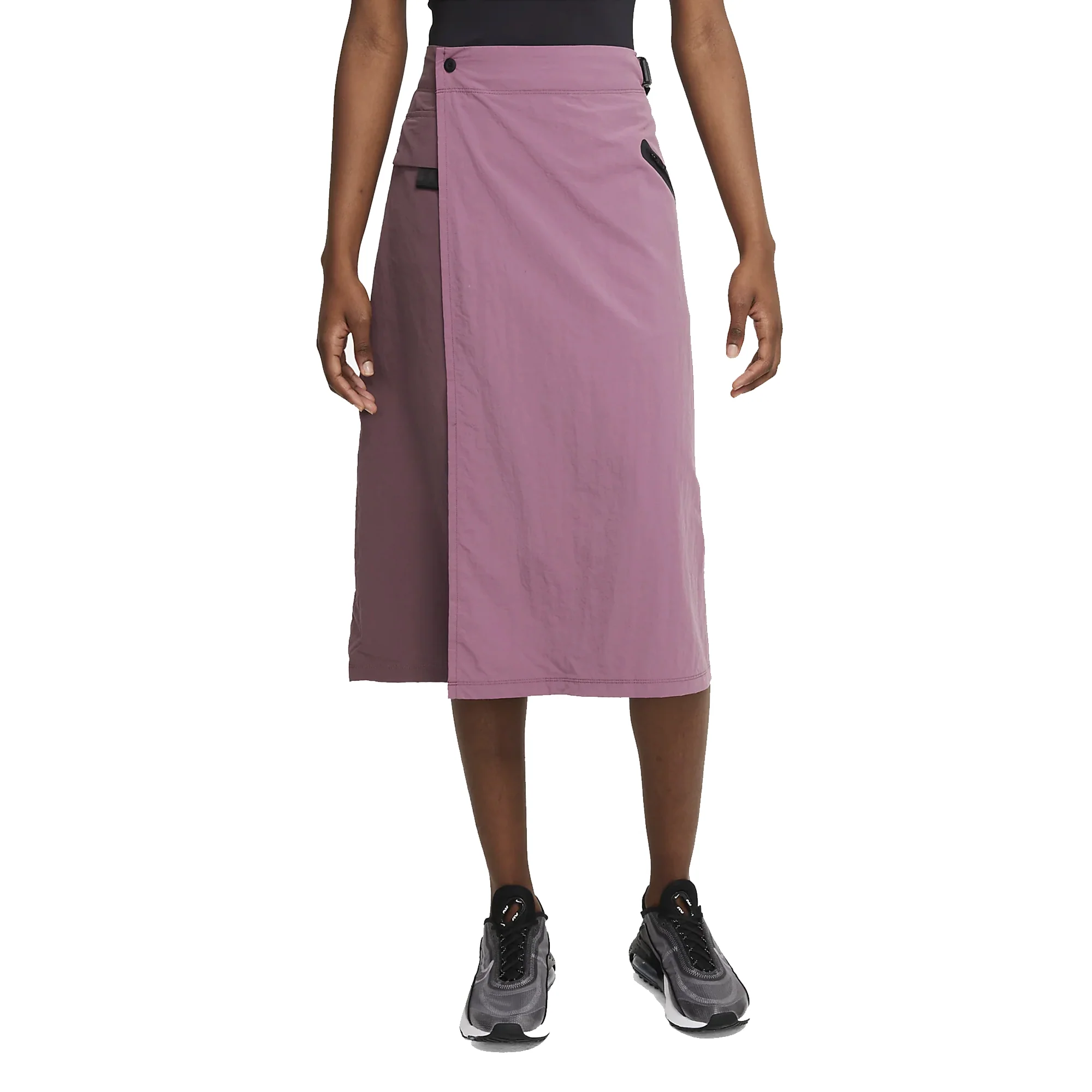 Nike Womens Sportswear Skirt 'Dark Wine' - Image 3