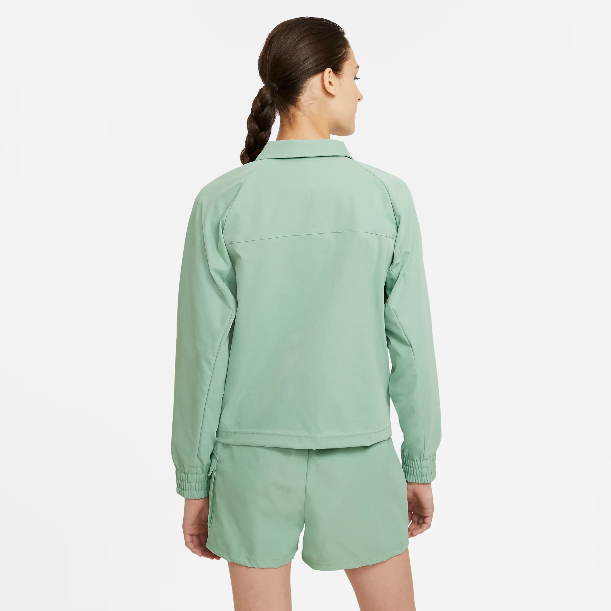 Nike Womens Sportswear Swoosh Jacket 'Steam' - Image 3