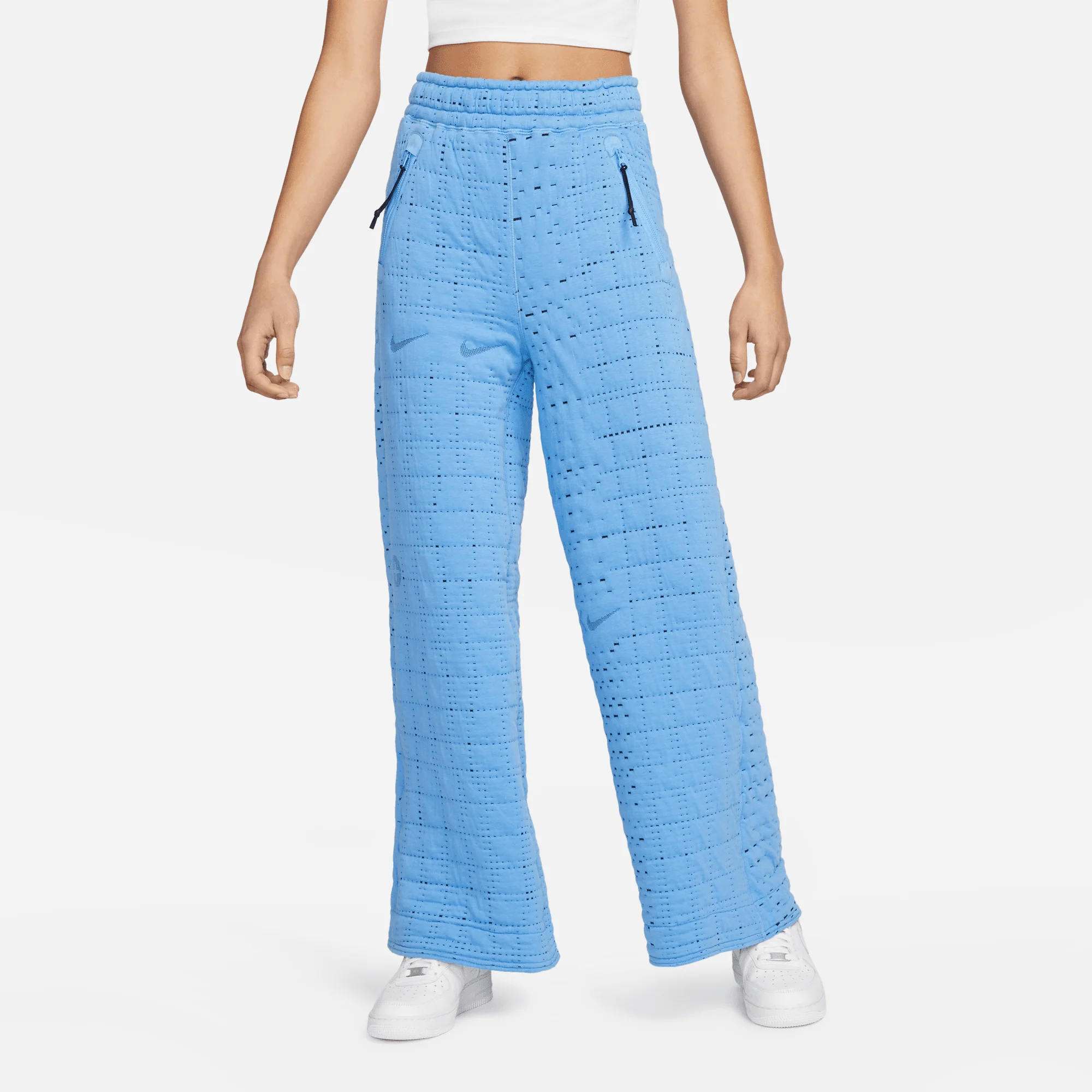 Nike Womens Therma-FIT Engineered Pants 'University Blue' - Image 3