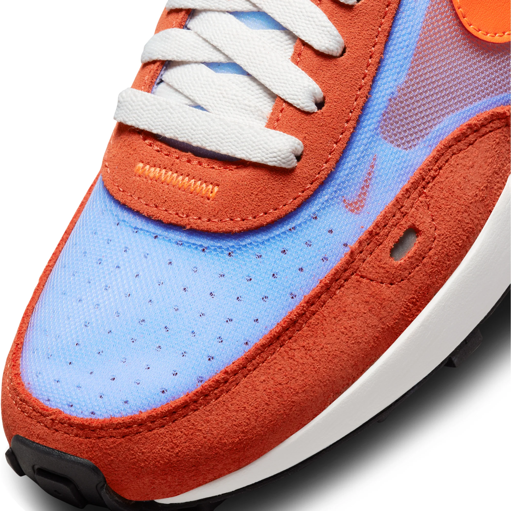 Nike Womens Waffle One Shoes 'Team Orange' - Image 4
