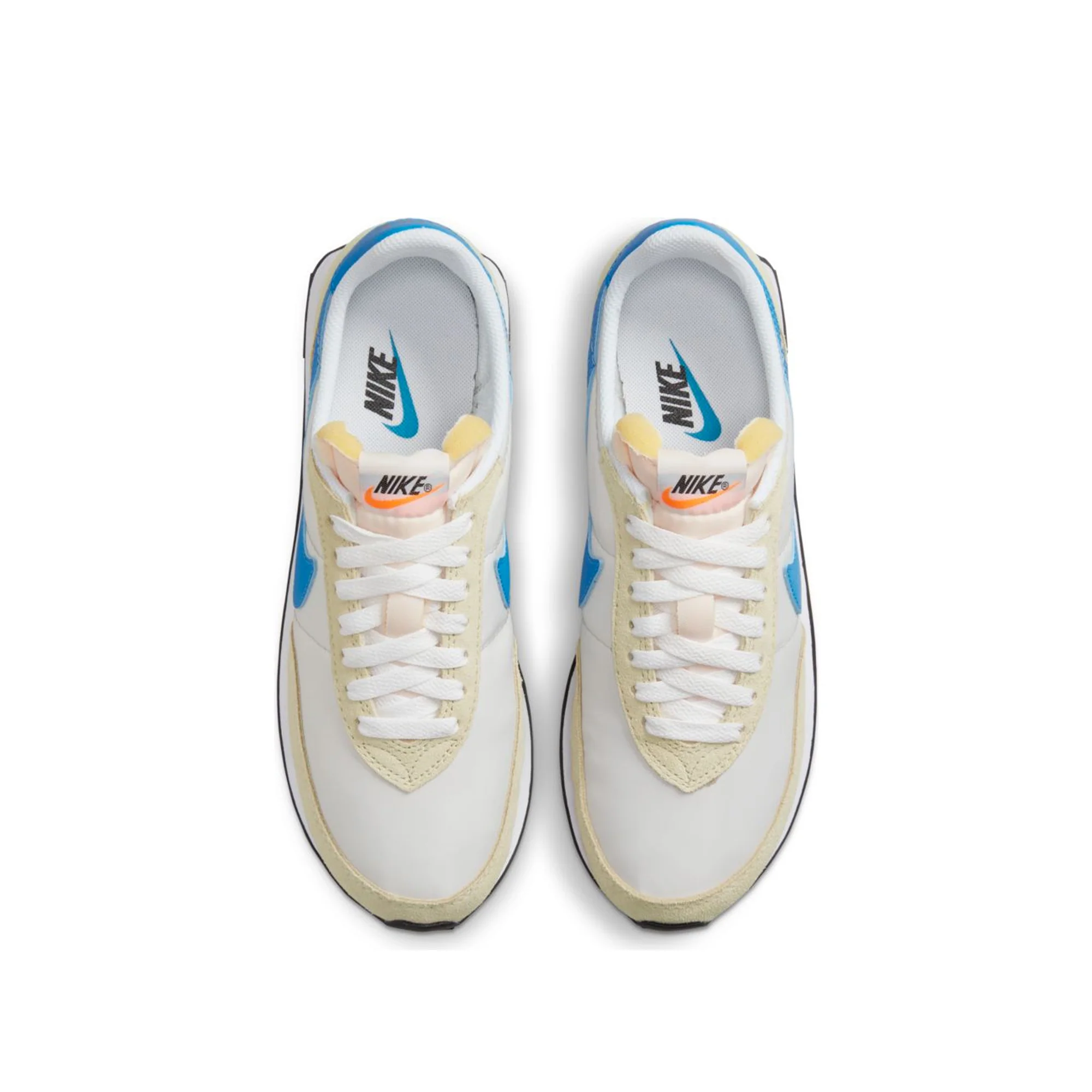 Nike Womens Waffle Trainer 2 Shoes 'Rattan/Photo Blue' - Image 4