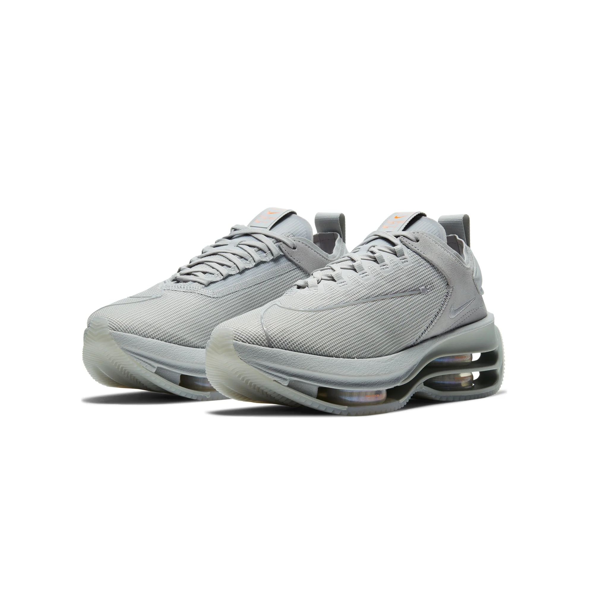 Nike Womens Zoom Double Stacked Shoes 'Grey Fog' - Image 2