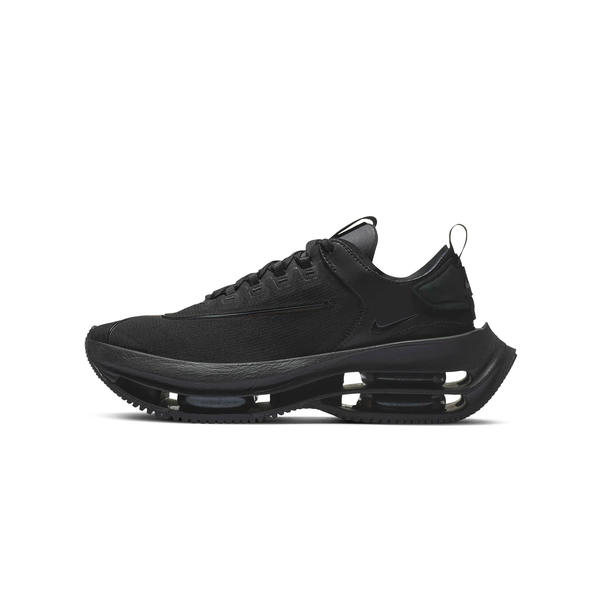 Nike Womens Zoom Double Stacked 'Triple Black' Shoes