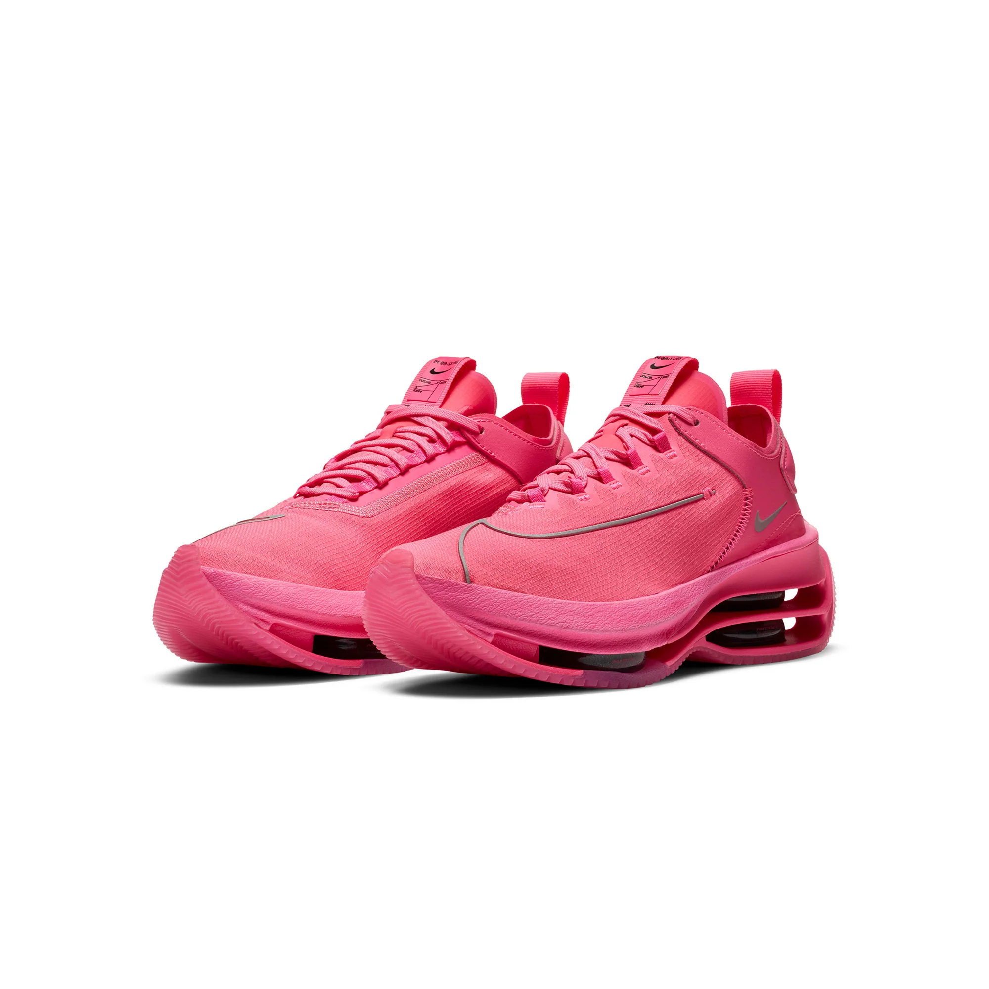 Nike Womens Zoom Double Stacked 'Pink Blast' Shoes - Image 2