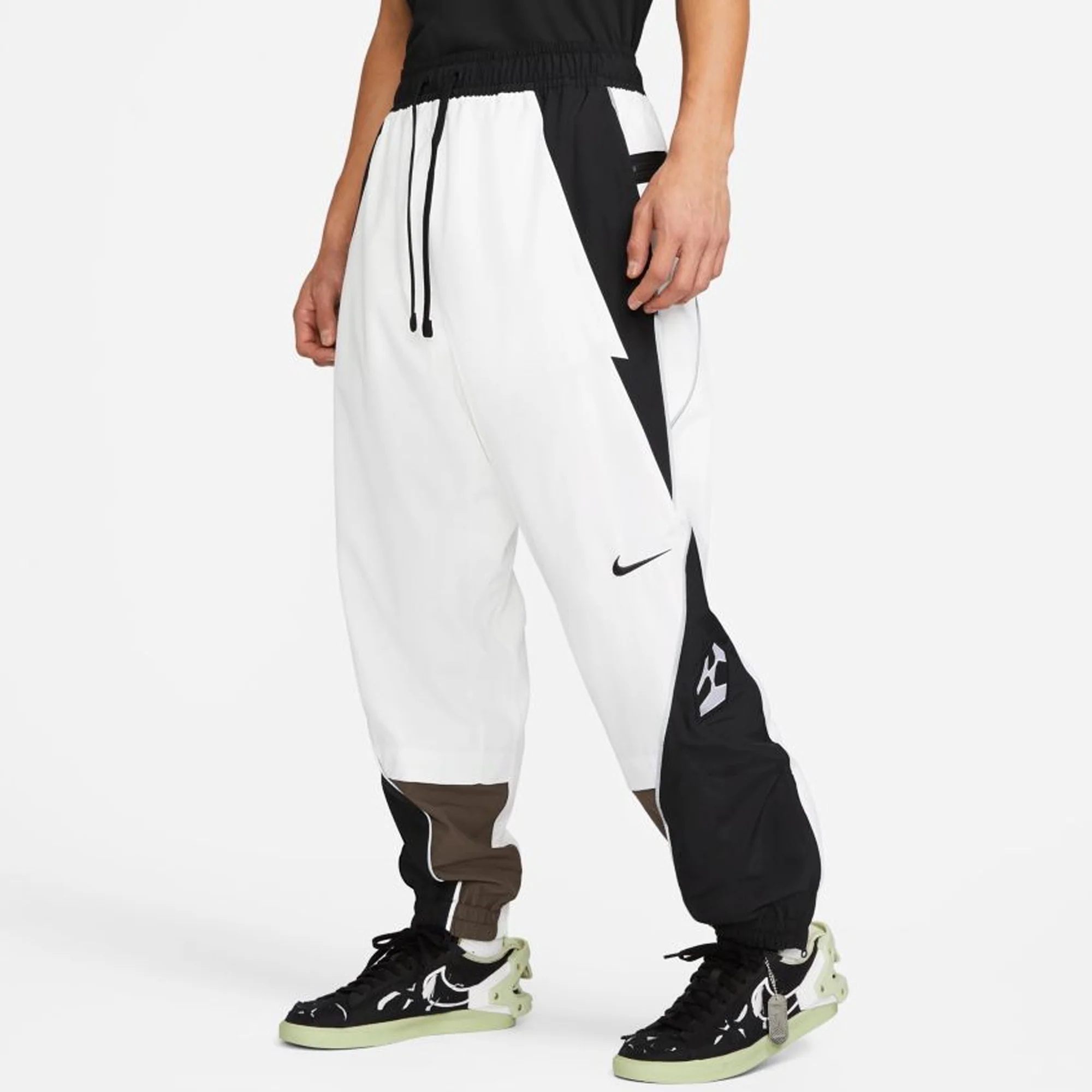 Nike Mens NRG Woven Pant 'White/Multi' - Image 3