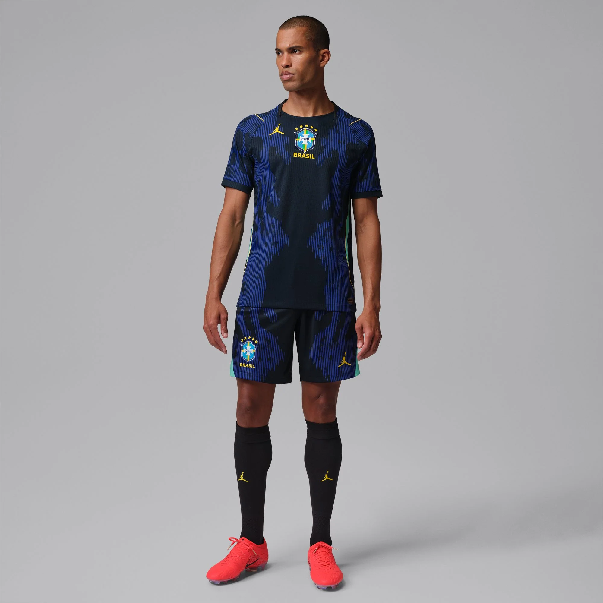 Air Jordan x CBF Brazil Aero-Fit Advance Match Away Jersey - Image 2