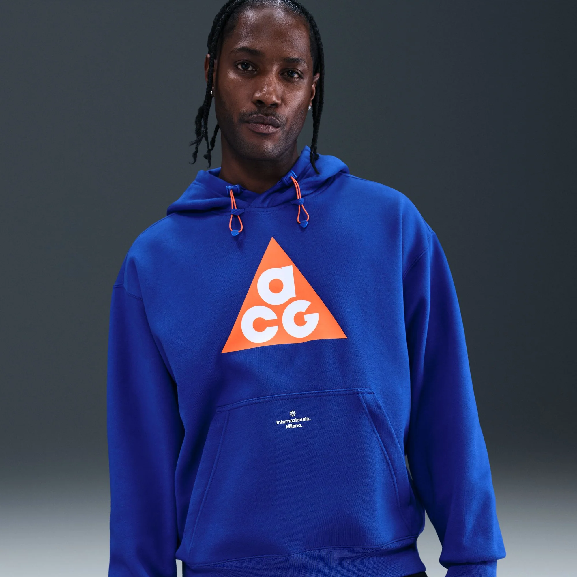 Nike x Inter Milan ACG Therma-Fit SE Soccer Pullover Hoodie - Image 2