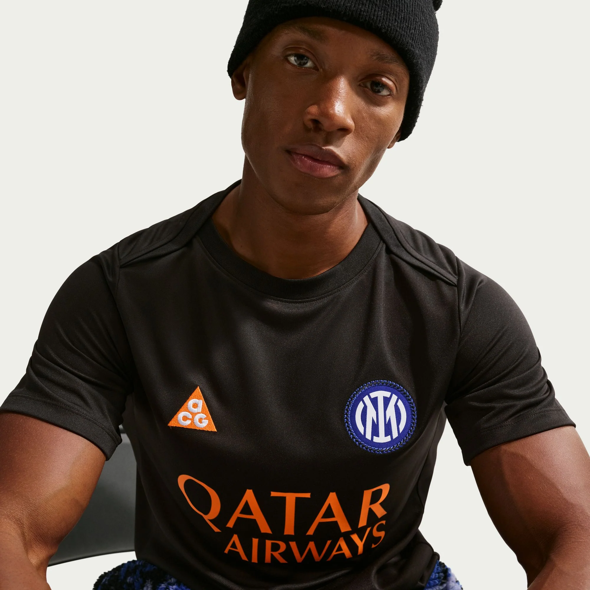 Nike x Inter Milan ACG Dri-FIT Soccer Pre-Match Tee - Image 3