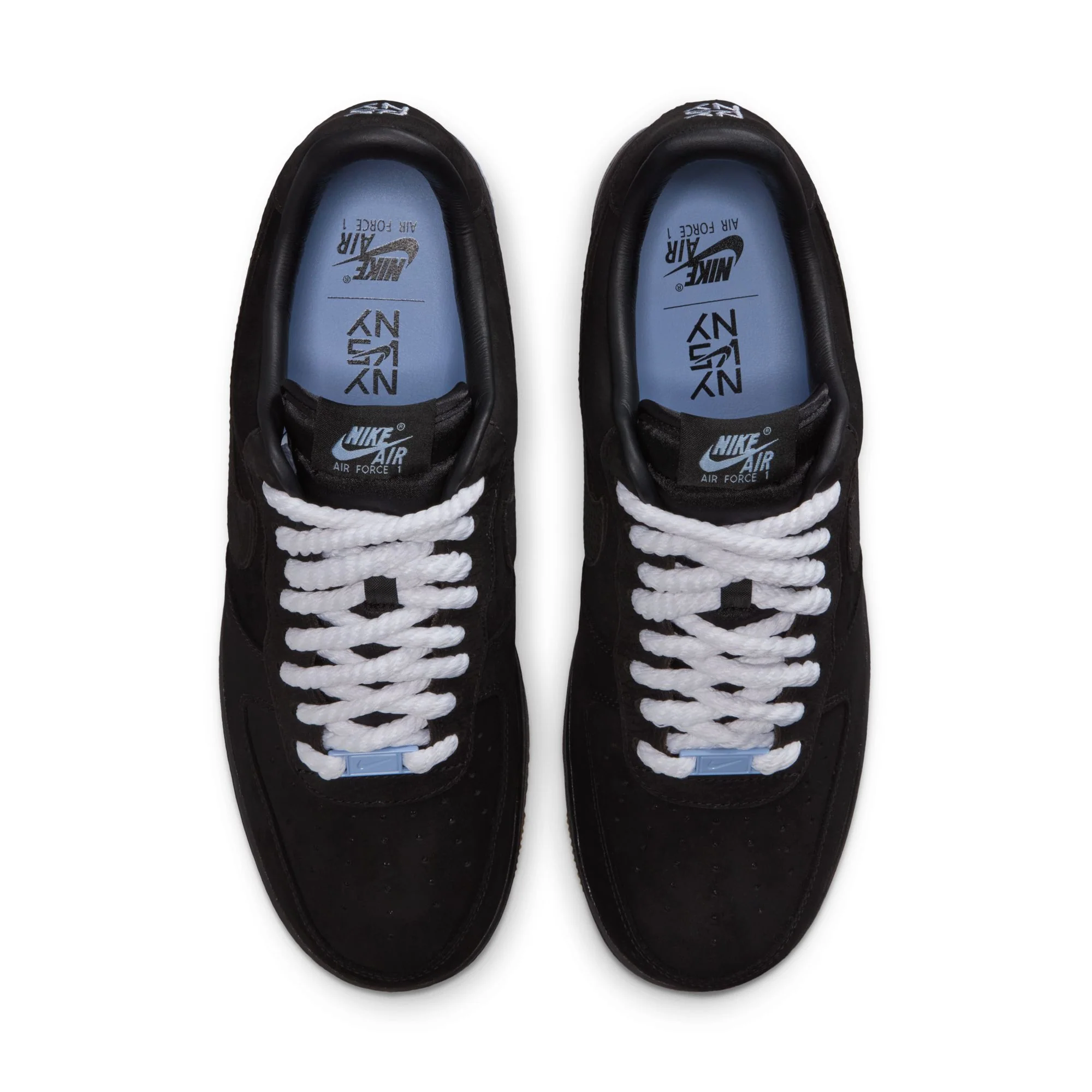 Nike x Ja Morant Mens Air Force 1 Low "NY VS. NY" Shoes - Image 6