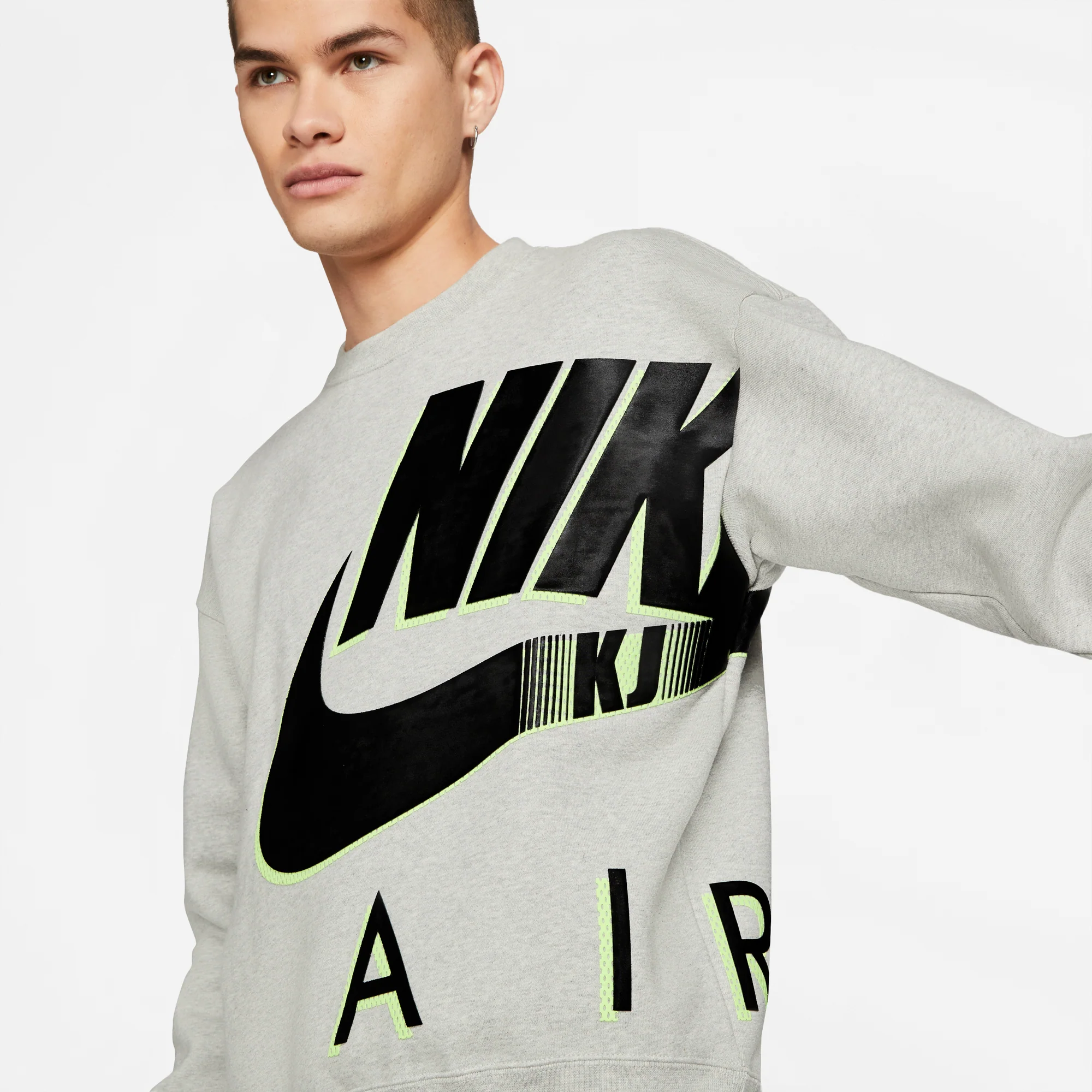 Nike Mens U NRG AM FLC Crew - Image 3