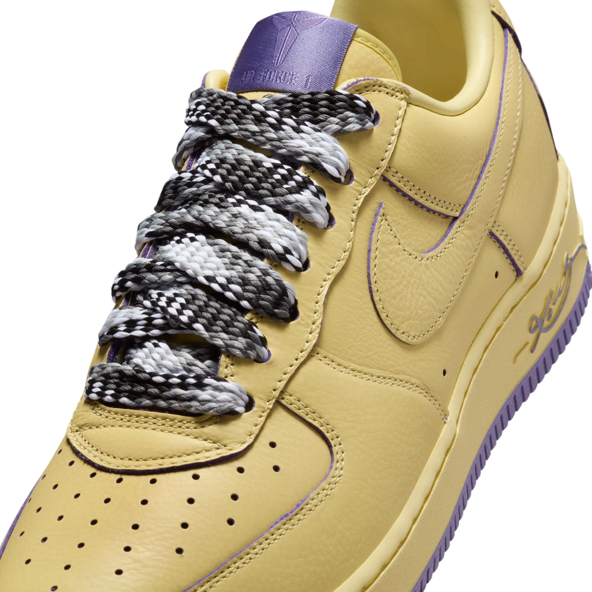 Nike x Kobe Bryant Mens Air Force 1 Low Protro Shoes - Image 4