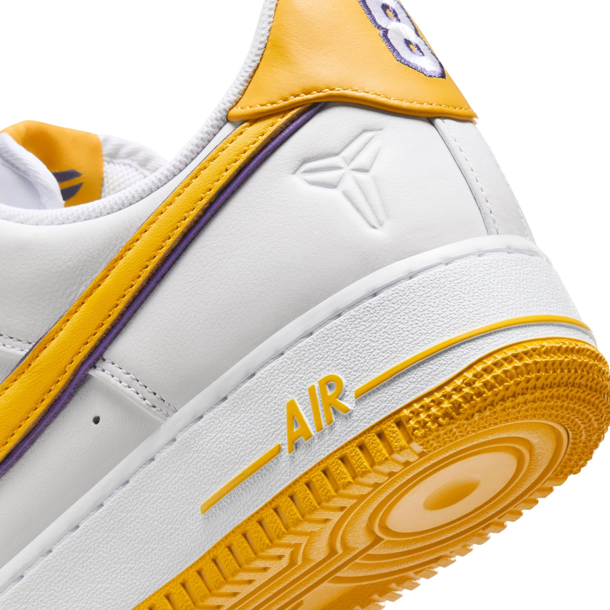 Nike Mens Kobe Bryant Air Force 1 Low Retro Shoes - Image 4